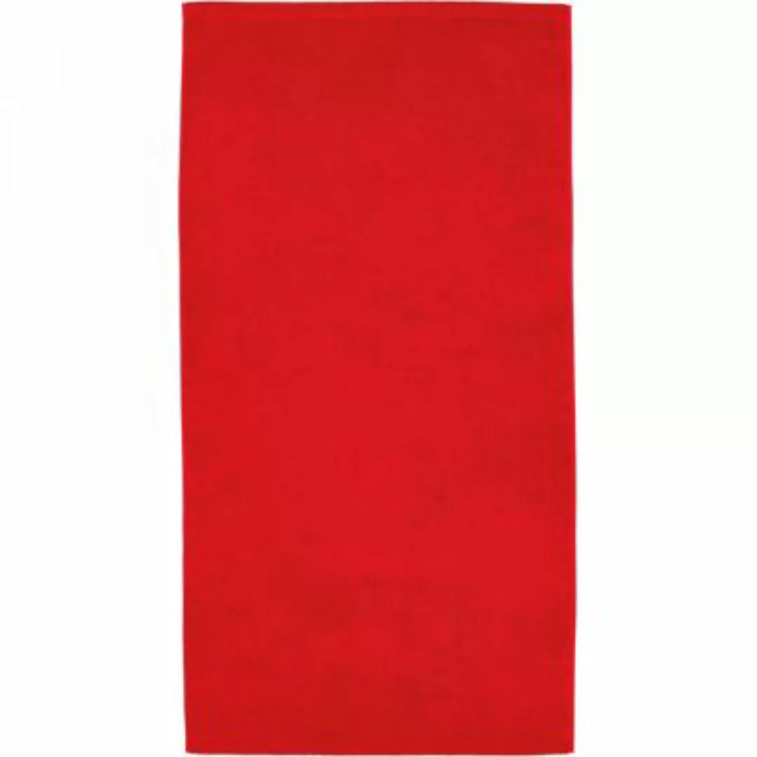 Cawö Handtücher Life Style Uni 7007 - Farbe: rot - 203 - Handtuch 50x100 cm günstig online kaufen