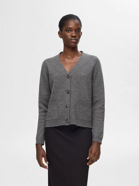 SELECTED FEMME Strickjacke SLFANA (1-tlg) Plain/ohne Details günstig online kaufen