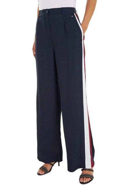 Tommy Hilfiger Webhose WIDE LEG PIECED GBL STP PANTS mit Global Stripe an d günstig online kaufen