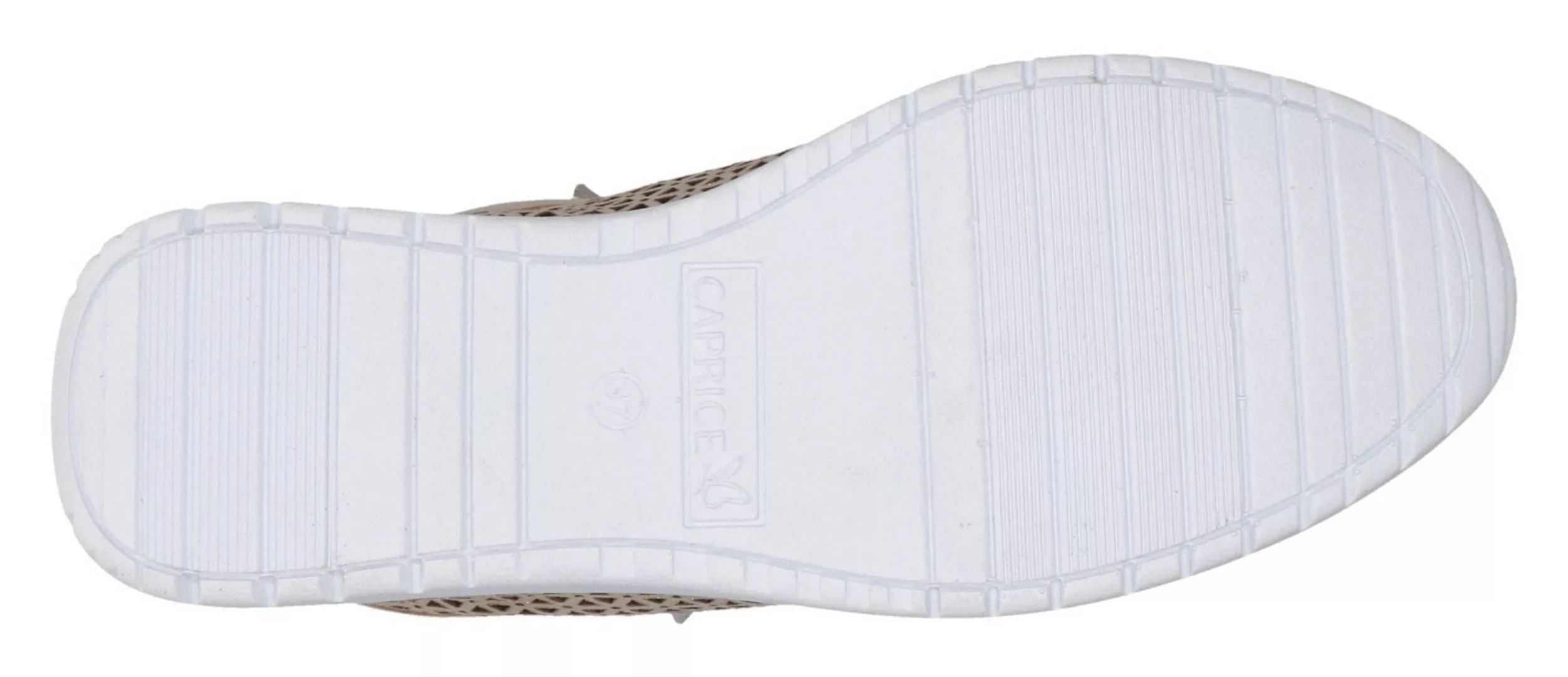 Caprice Sneaker, mit seitlichem Reißverschluss, Freizeitschuh, Halbschuh, S günstig online kaufen