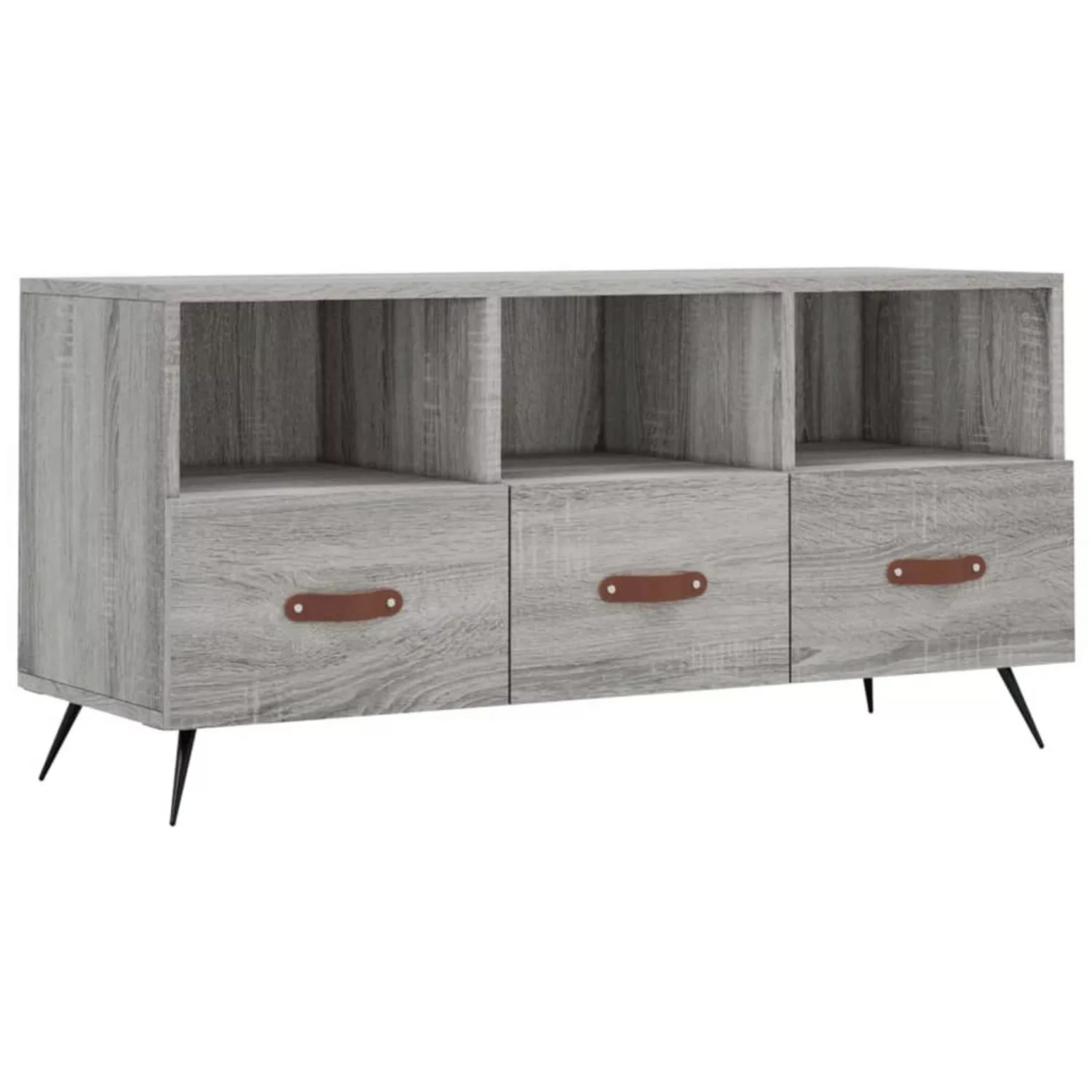 VidaXL TV-Schrank Grau Sonoma 102x36x50 cm Holzwerkstoff  Modell 8 günstig online kaufen