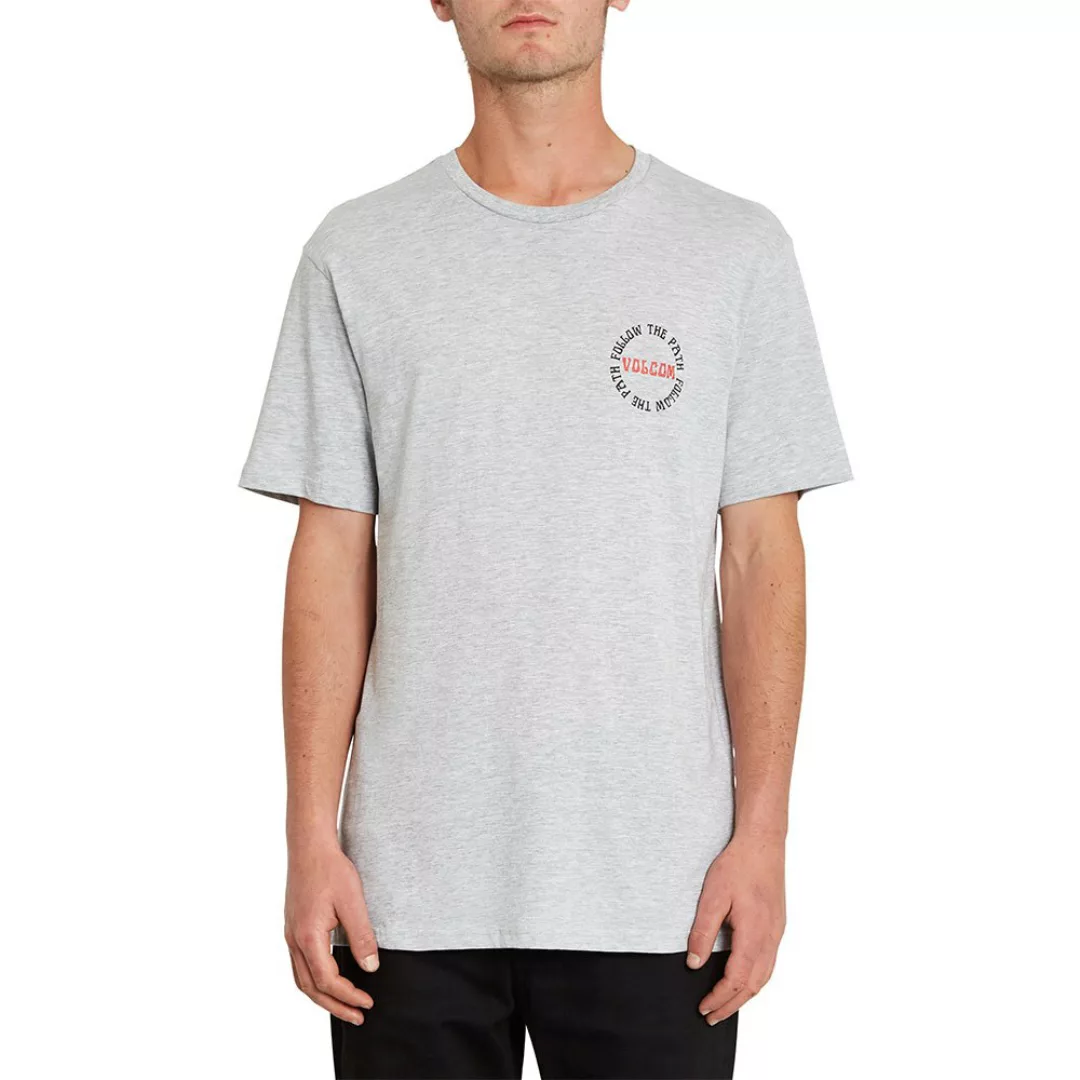 Volcom Dither Basic Kurzärmeliges T-shirt S Heather Grey günstig online kaufen