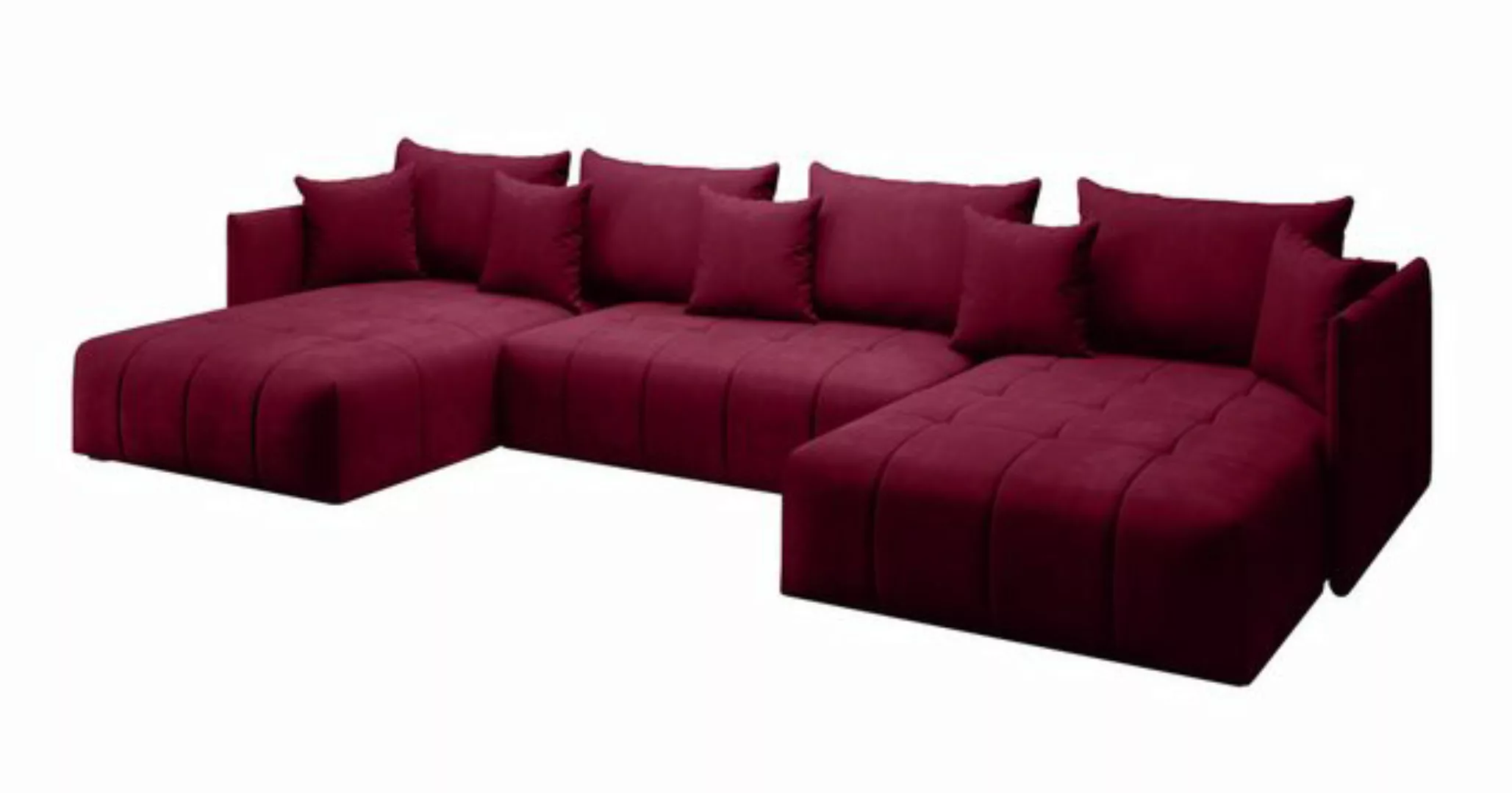 Furnix Wohnlandschaft U-Form-Sofa ANDORE Wohnzimmersofa mit Schlaffunktion günstig online kaufen