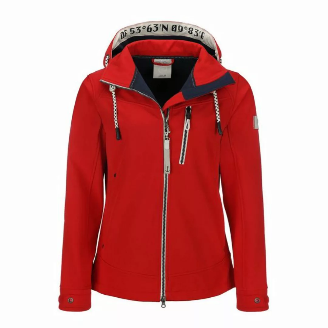 Dry Fashion Softshelljacke Damen Jacke Hiddensee - Outdoor-Jacke Softshell günstig online kaufen