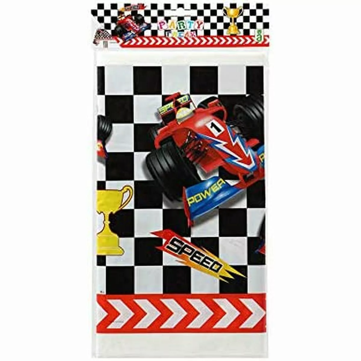 Tischdecke Für Kinderparties Grand Prix 137 X 182 Cm günstig online kaufen