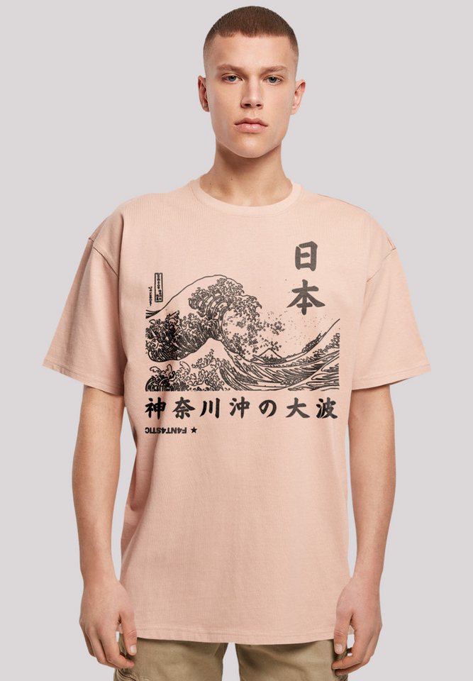 F4NT4STIC T-Shirt "Kanagawa Welle Japan", Print günstig online kaufen