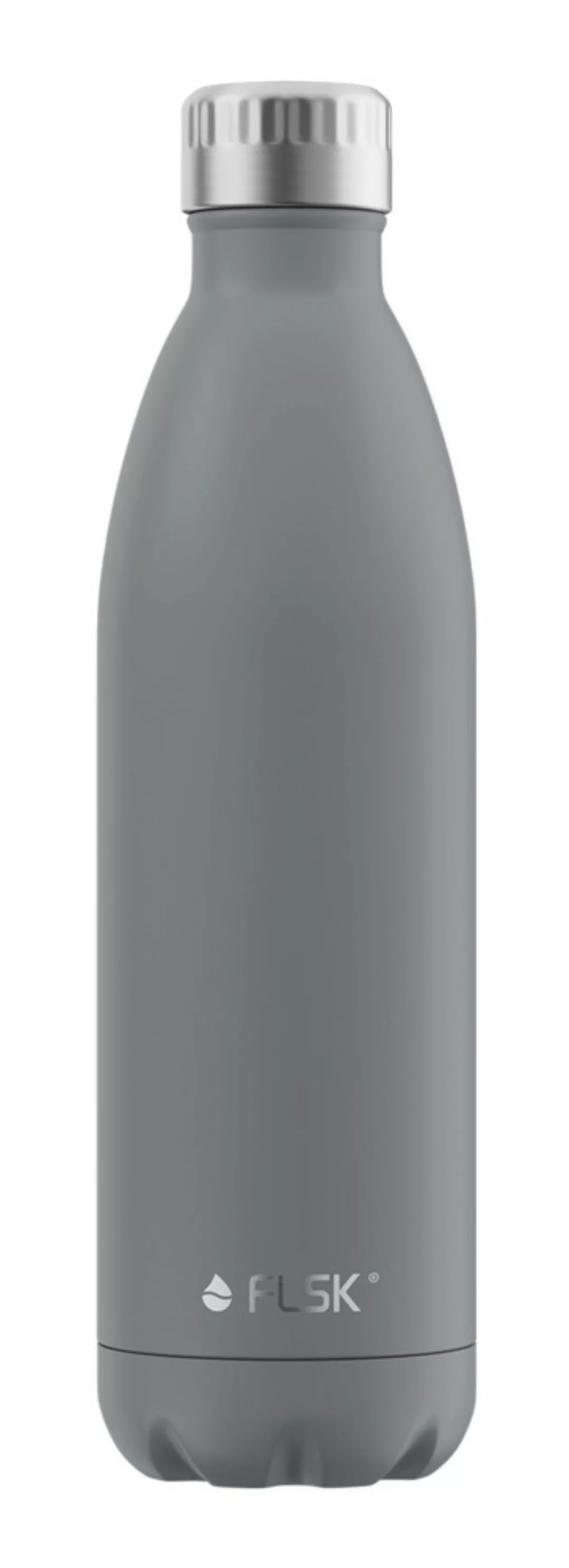 FLSK Trinkflasche Stone Isolierflasche Grau 750 ml günstig online kaufen