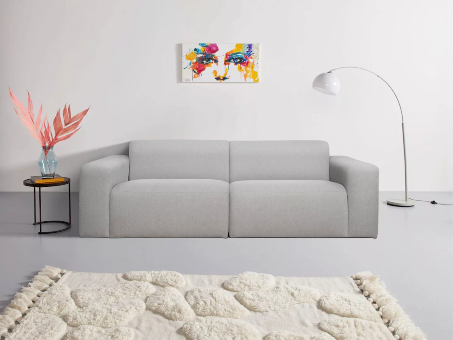 INOSIGN 3-Sitzer "Koa, 228 cm, Modulsofa in Webstoff, Cord", Designsofa, we günstig online kaufen