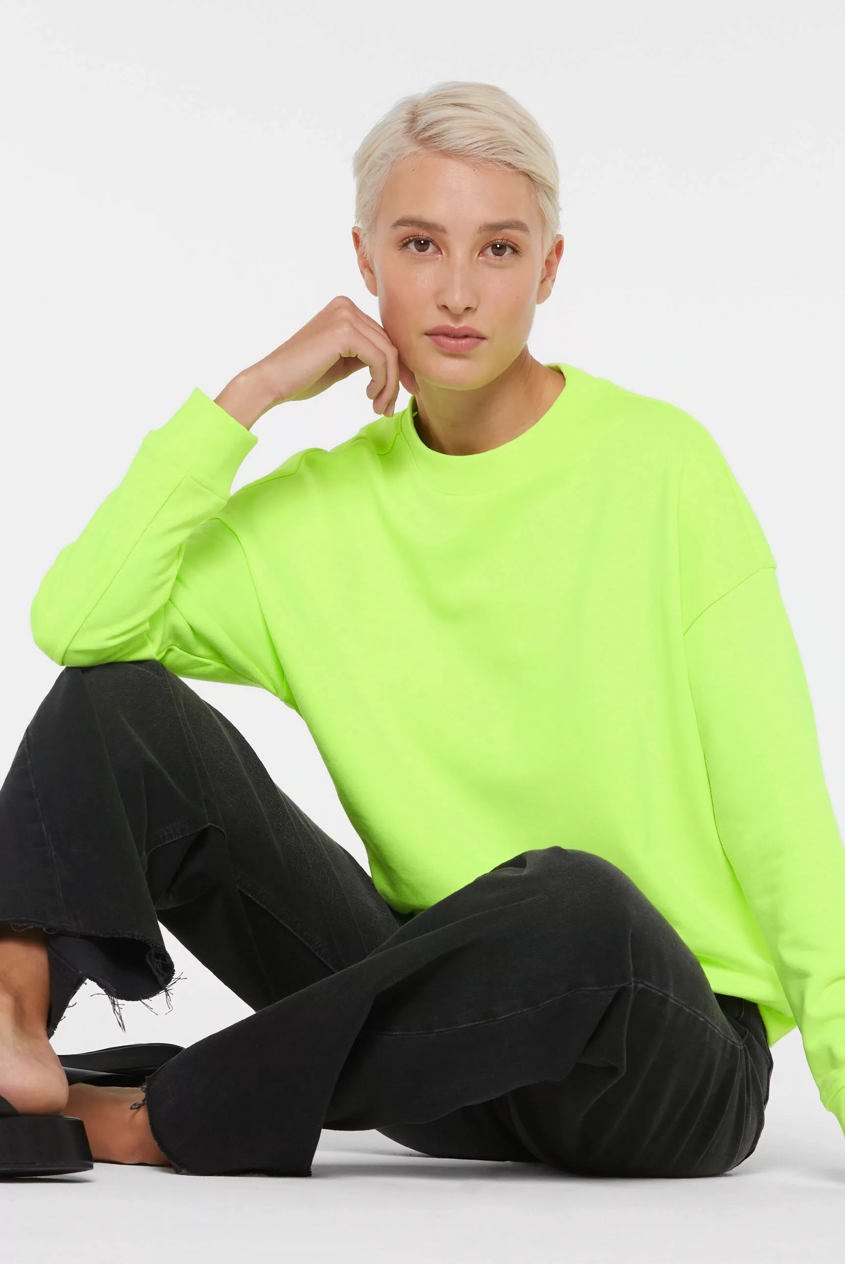 SENSES.THE LABEL Sweater, mit Baumwolle günstig online kaufen