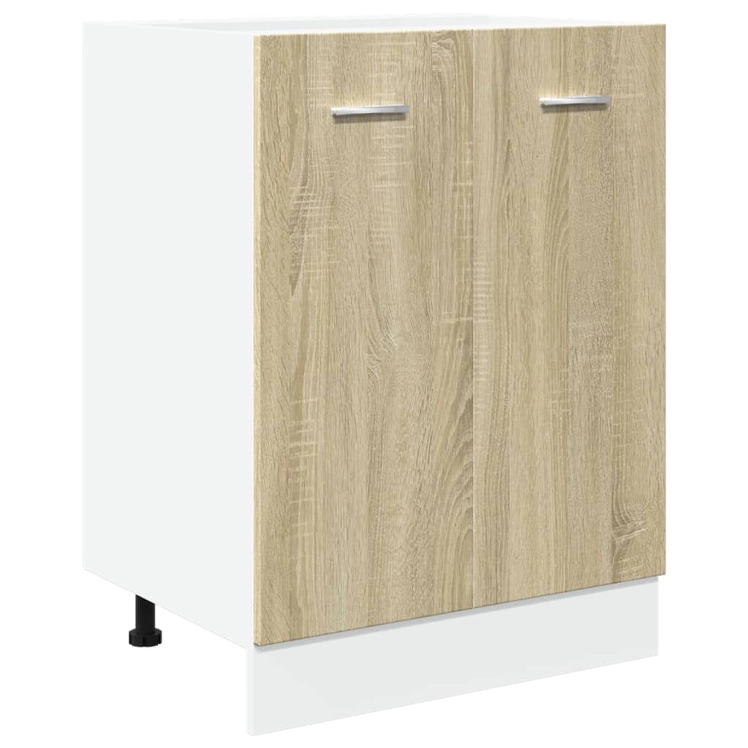 vidaXL Unterschrank Sonoma-Eiche 60x46x81,5 cm Holzwerkstoff günstig online kaufen