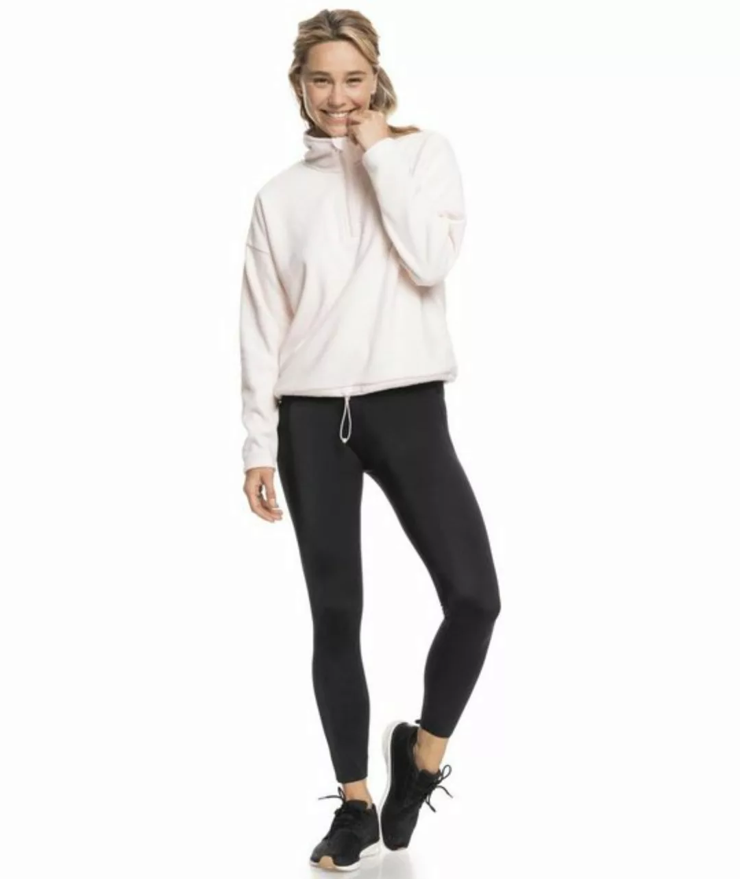 Roxy Fleecepullover ROXY Fleece Pullover Feel it too Mauve Chalk günstig online kaufen