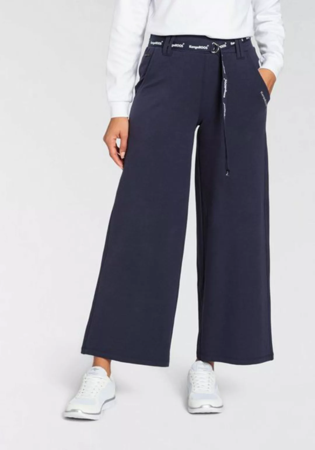 KangaROOS 3/4-Sweathose mit weitem Bein in Culotte Form - NEUE-KOLLEKTION günstig online kaufen