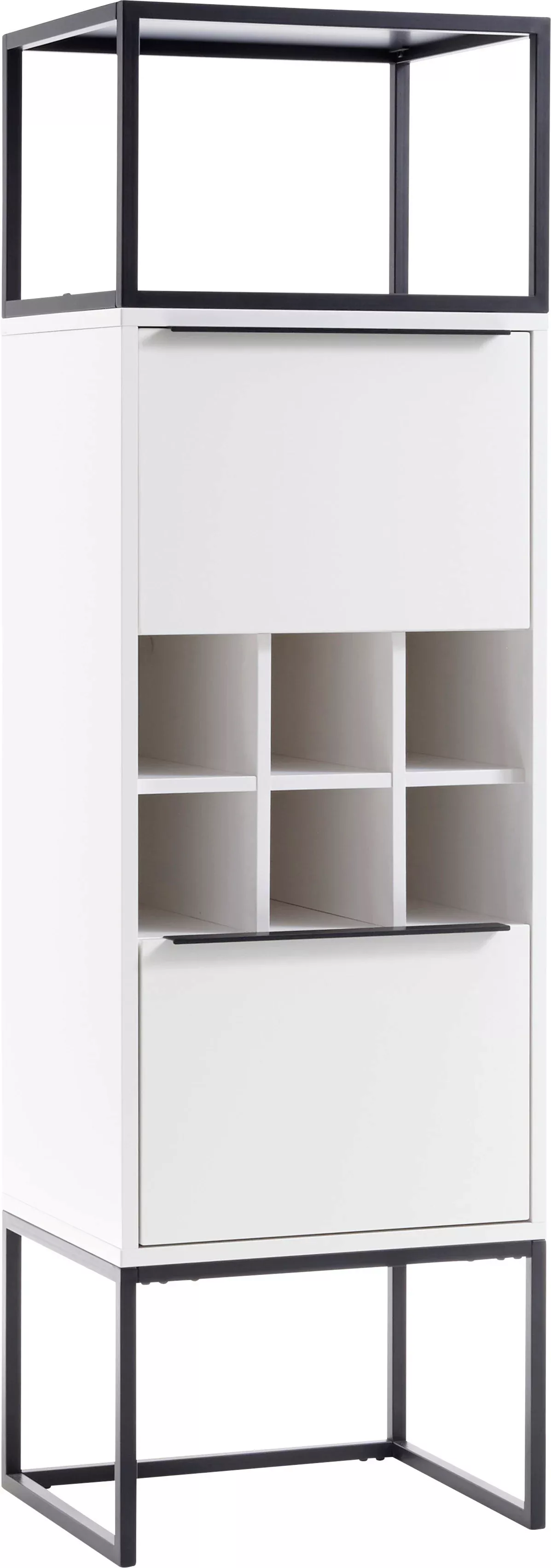 HBZ Highboard "Lille", (1 St.), mit LED-Beleuchtung, Wohnzimmerschrank in E günstig online kaufen