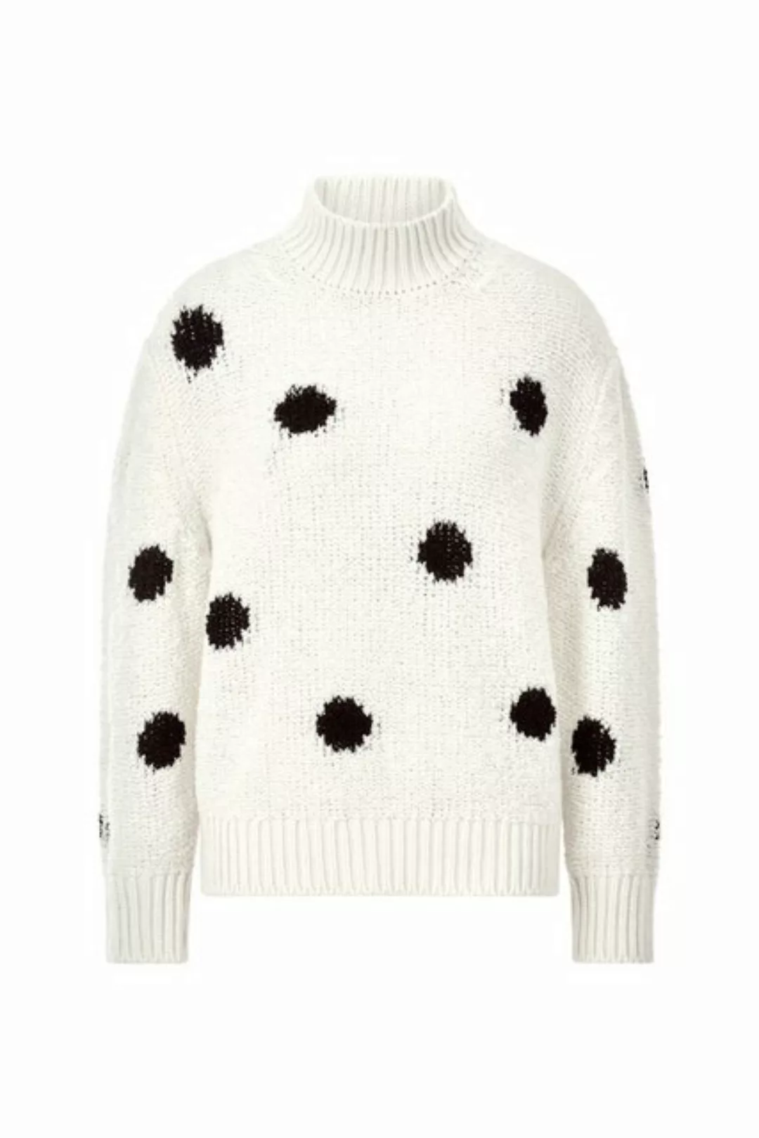 Rich & Royal Strickpullover Dotted mock neck günstig online kaufen