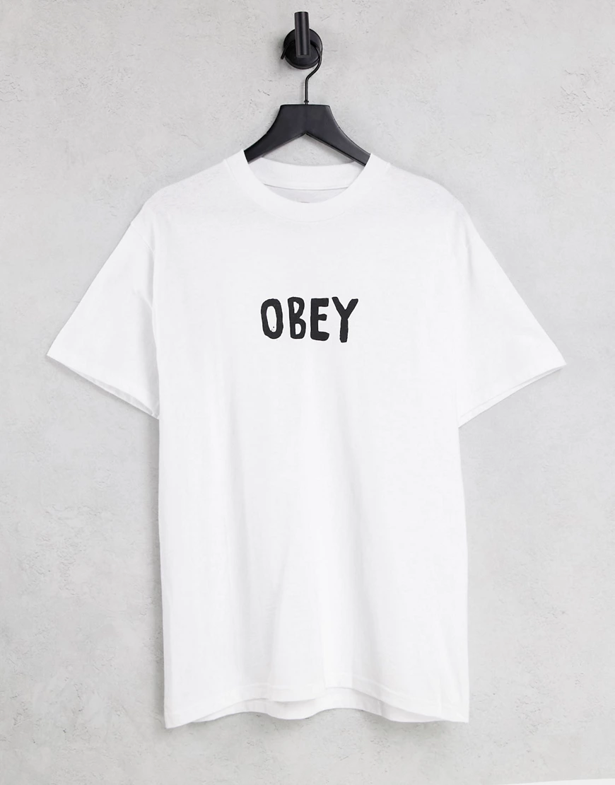 Obey – OG – T-Shirt in Weiß günstig online kaufen