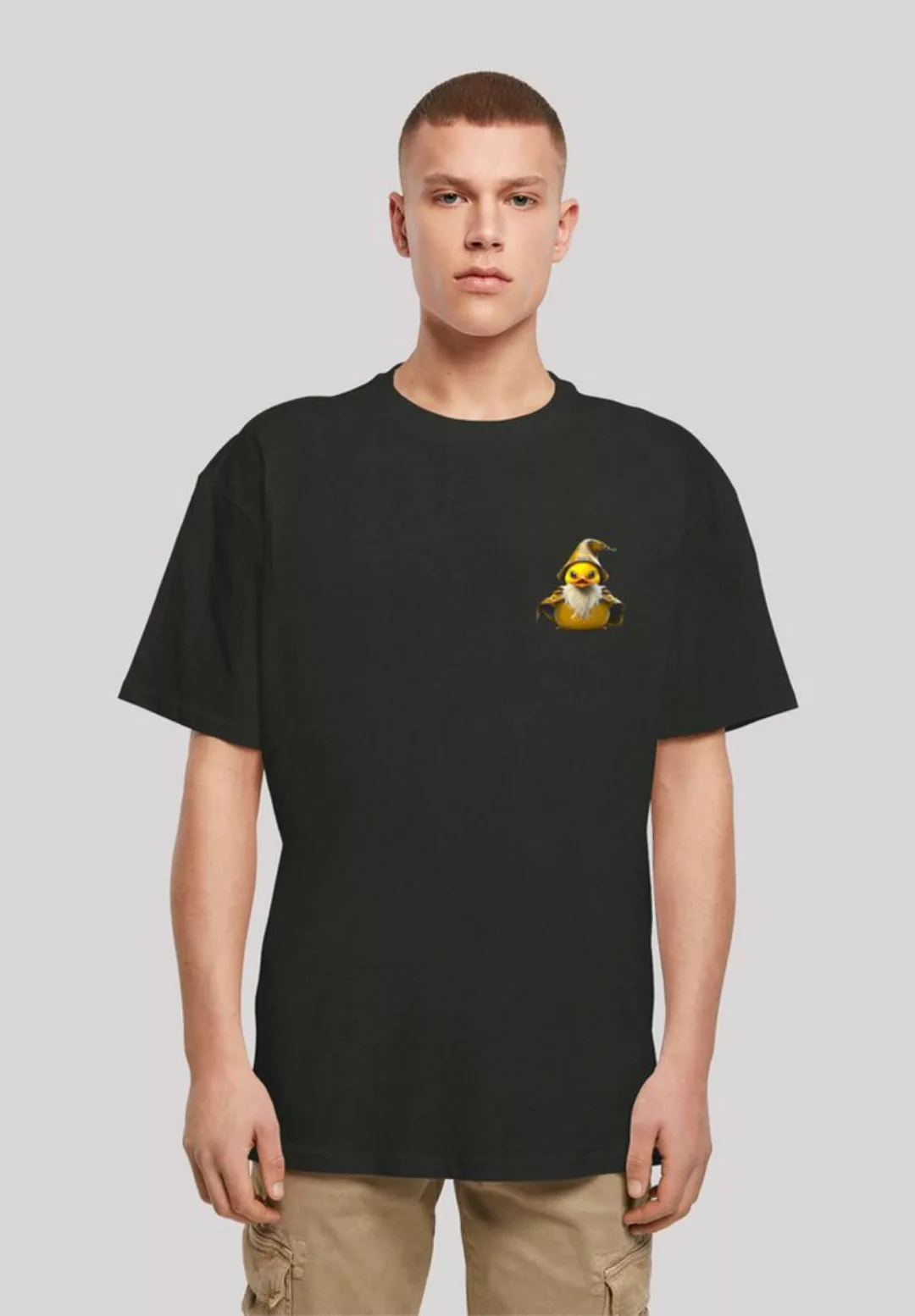 F4NT4STIC T-Shirt Rubber Duck Wizard OVERSIZE TEE Print günstig online kaufen