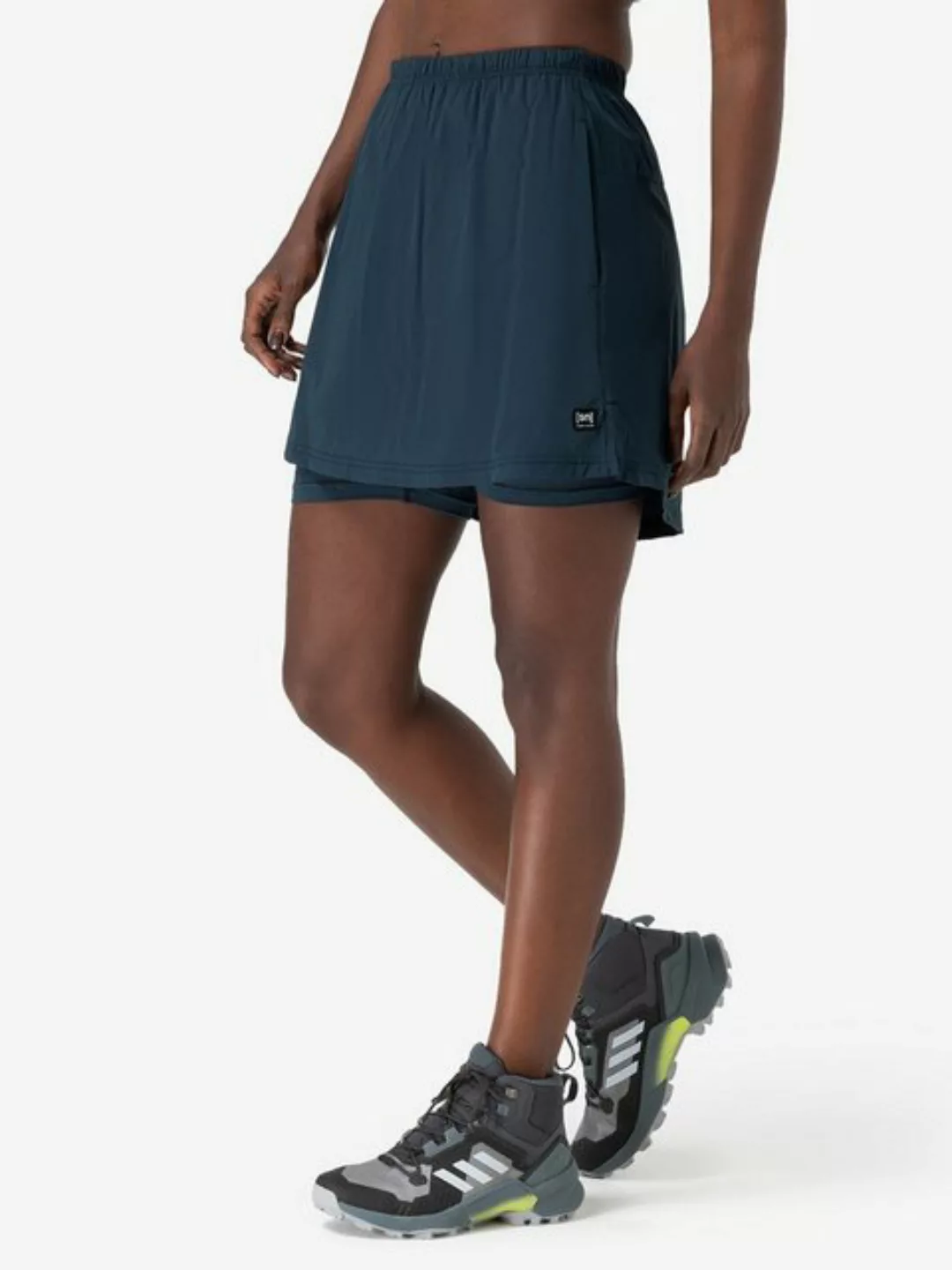 SUPER.NATURAL Sweatrock kurz, atmungsaktiv, Merino Sport HIKING SKIRT outdo günstig online kaufen