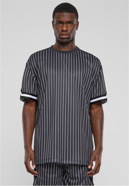 URBAN CLASSICS T-Shirt Oversized Striped Mesh Tee günstig online kaufen