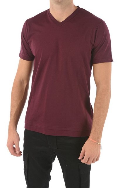 Diesel T-Shirt Diesel Herren T-CHERUBIK-NEW T-SHIRT V-Neck günstig online kaufen