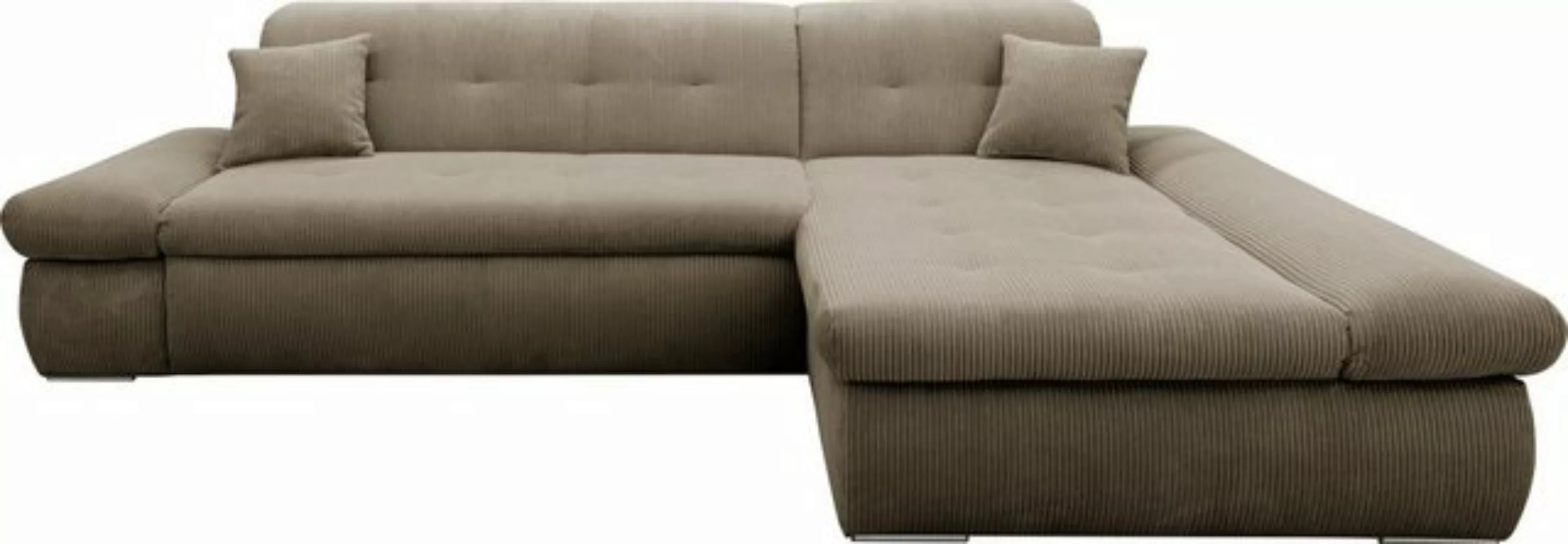 DOMO collection Ecksofa Moric Luxus - B/T/H 300/172/80 cm, XXL-Format, L-Fo günstig online kaufen