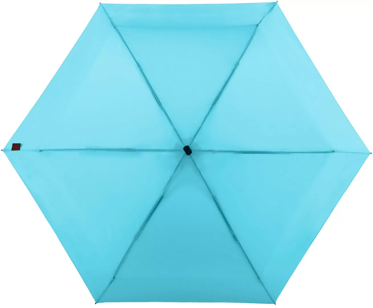 EuroSCHIRM Taschenregenschirm "Dainty, hellblau" günstig online kaufen