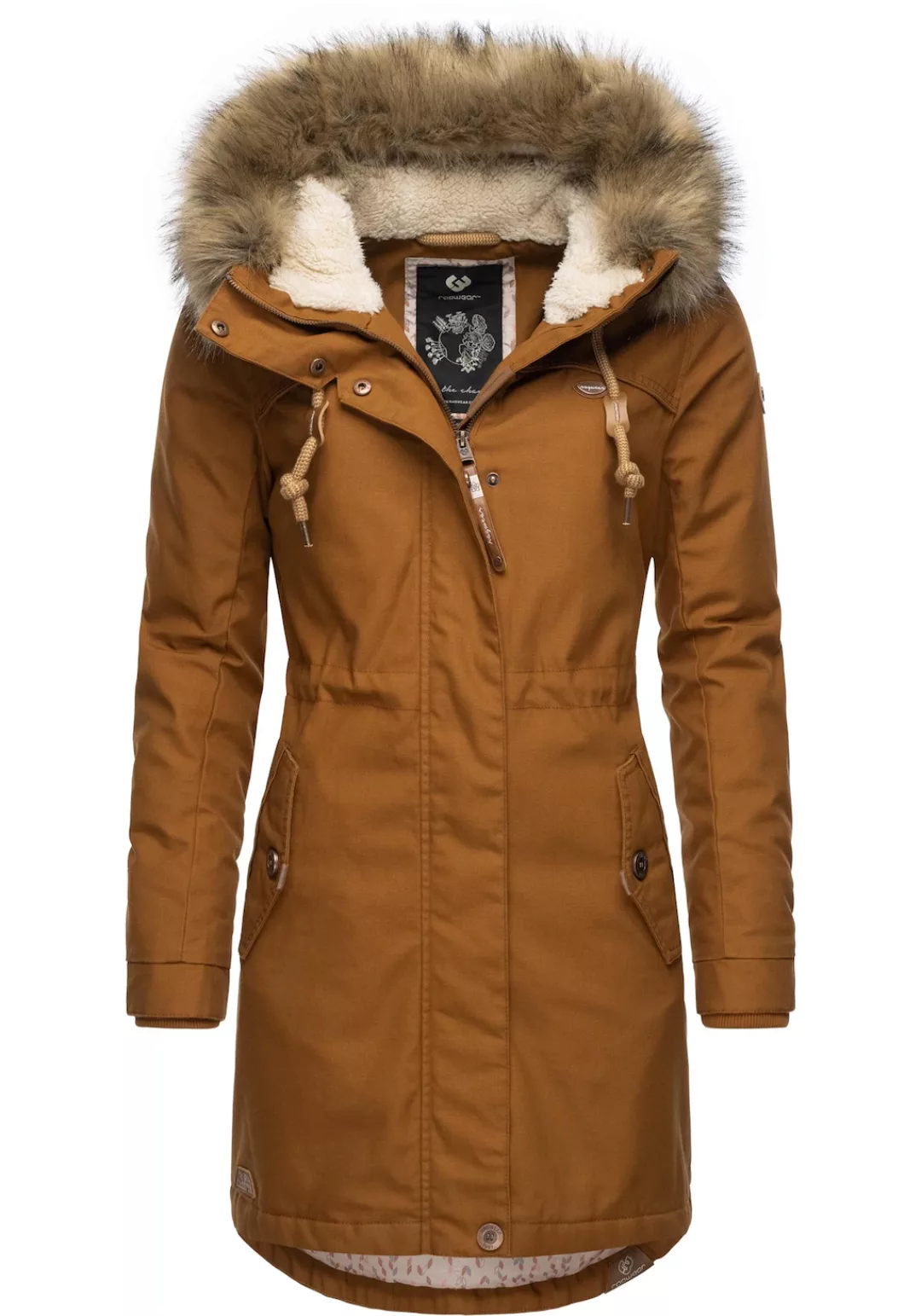 Ragwear Winterjacke "Tawny", mit Kapuze, stylischer Winterparka mit großer günstig online kaufen