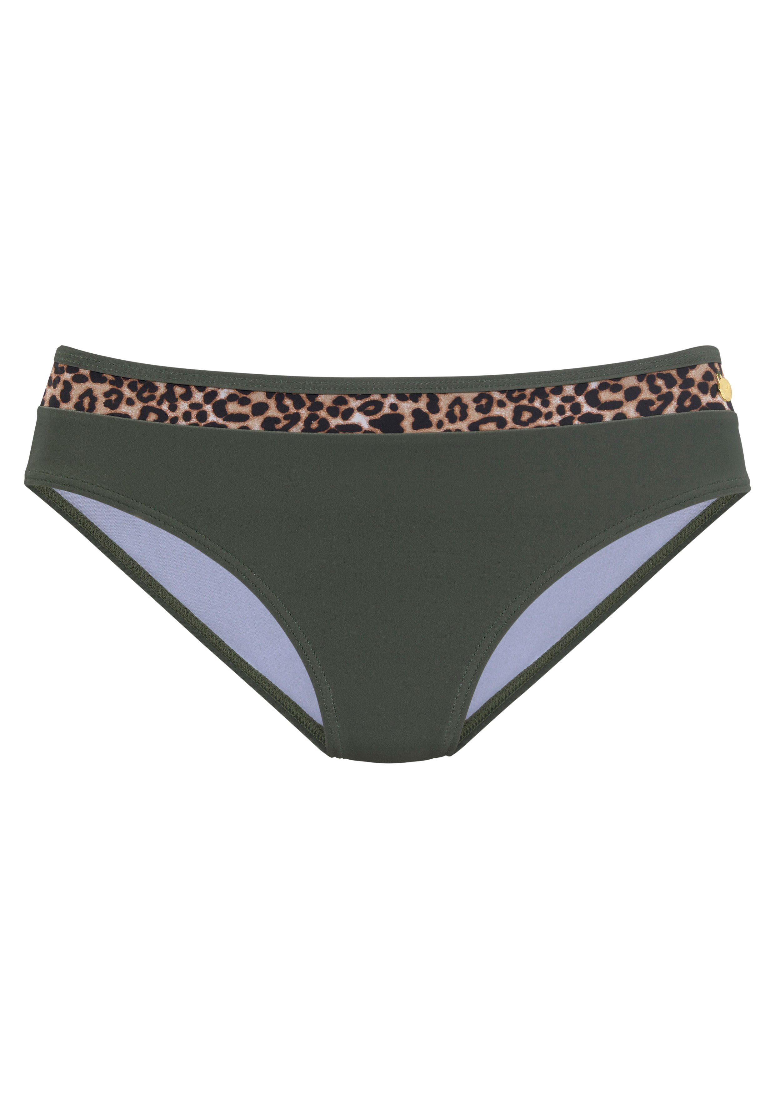 LASCANA Bikini-Hose Adelin mit bedruckten Einsätzen günstig online kaufen