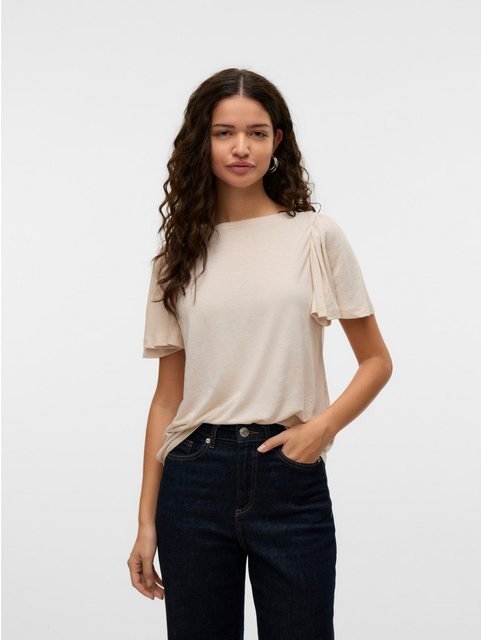 Vero Moda Kurzarmshirt "VMPALOMA ONELLA SS BOATNECK TOP VMA NOOS" günstig online kaufen