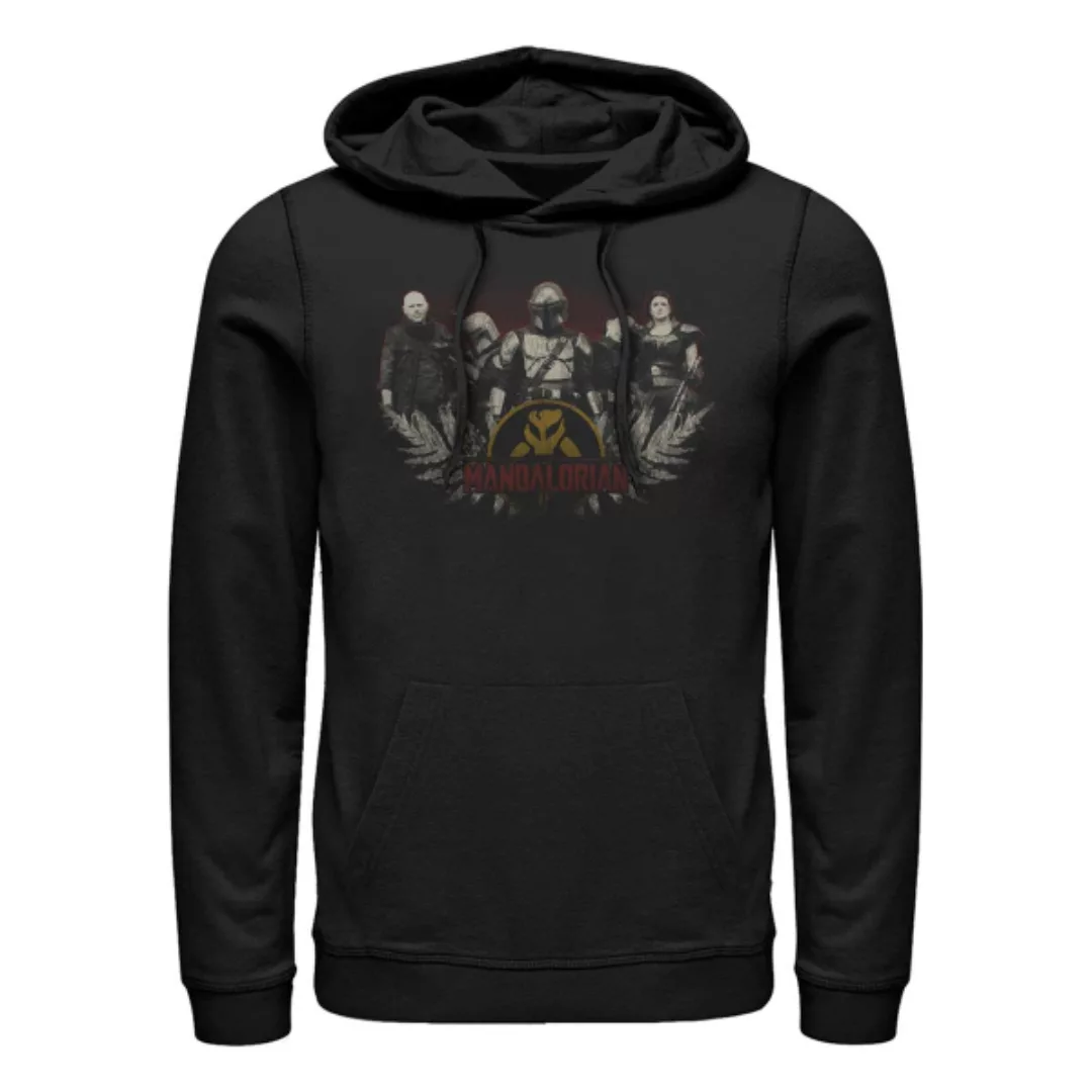 Star Wars - The Mandalorian - Gruppe Vintage Crew - Unisex Hoodie günstig online kaufen