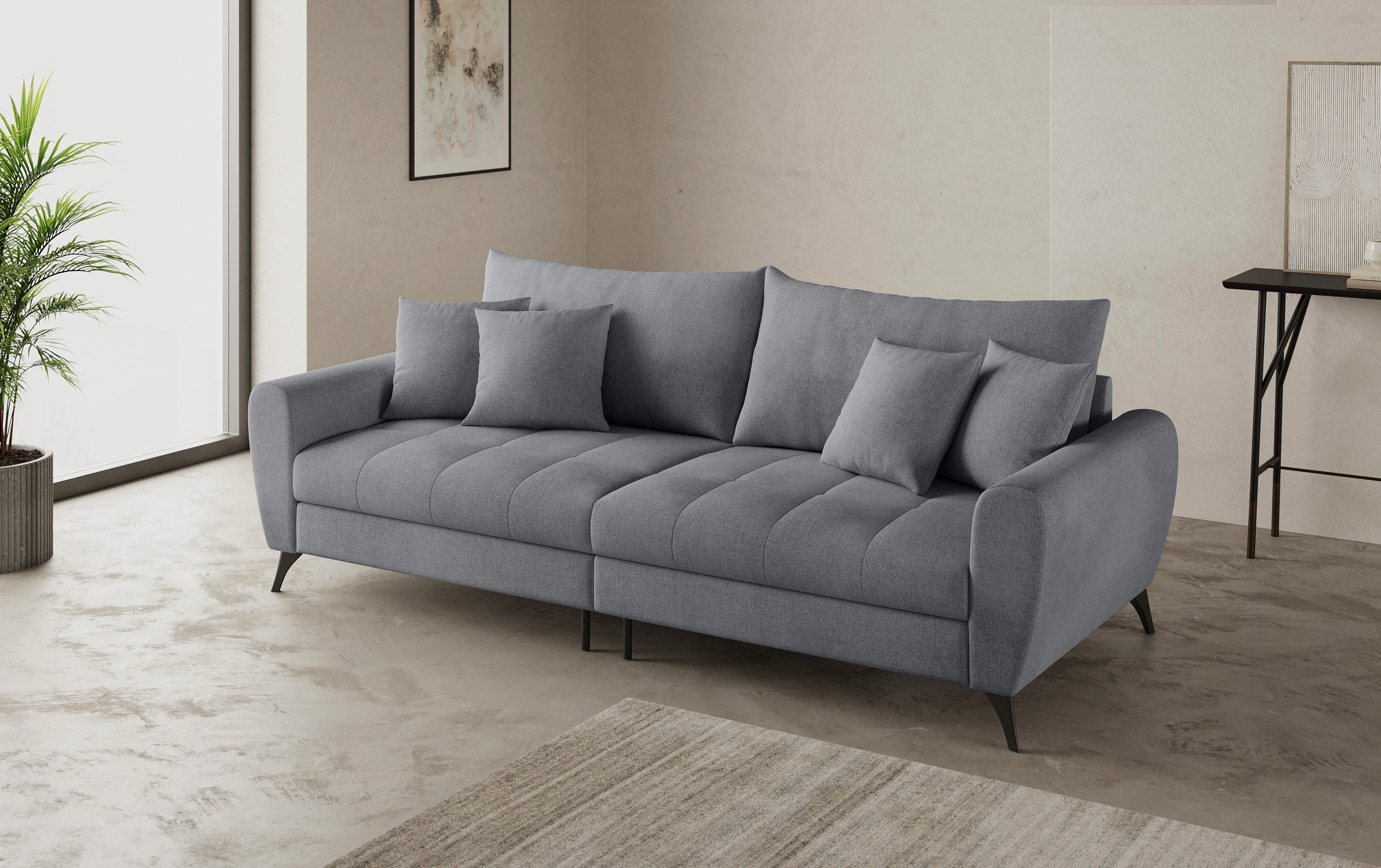 Mr. Couch Big-Sofa "Blackburn II", Wahlweise mit Kaltschaumpolsterung bis 1 günstig online kaufen