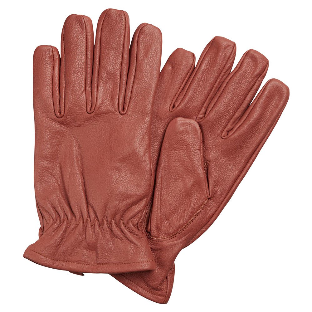 Jack & Jones Roper Leder Handschuhe S-M Tan günstig online kaufen