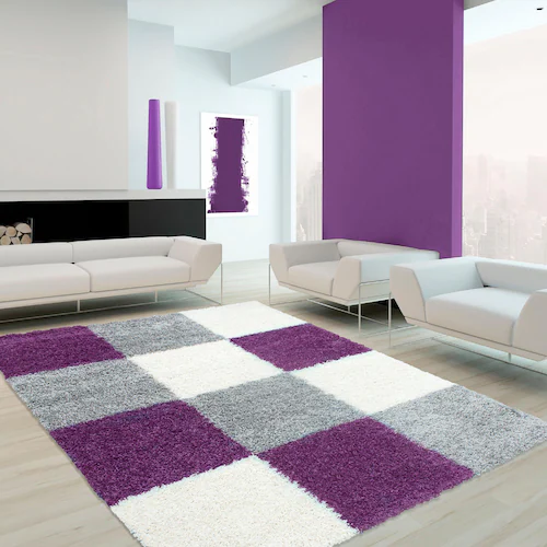 Ayyildiz Teppiche Hochflor-Teppich »Life Shaggy 1501«, rechteckig, 30 mm Hö günstig online kaufen