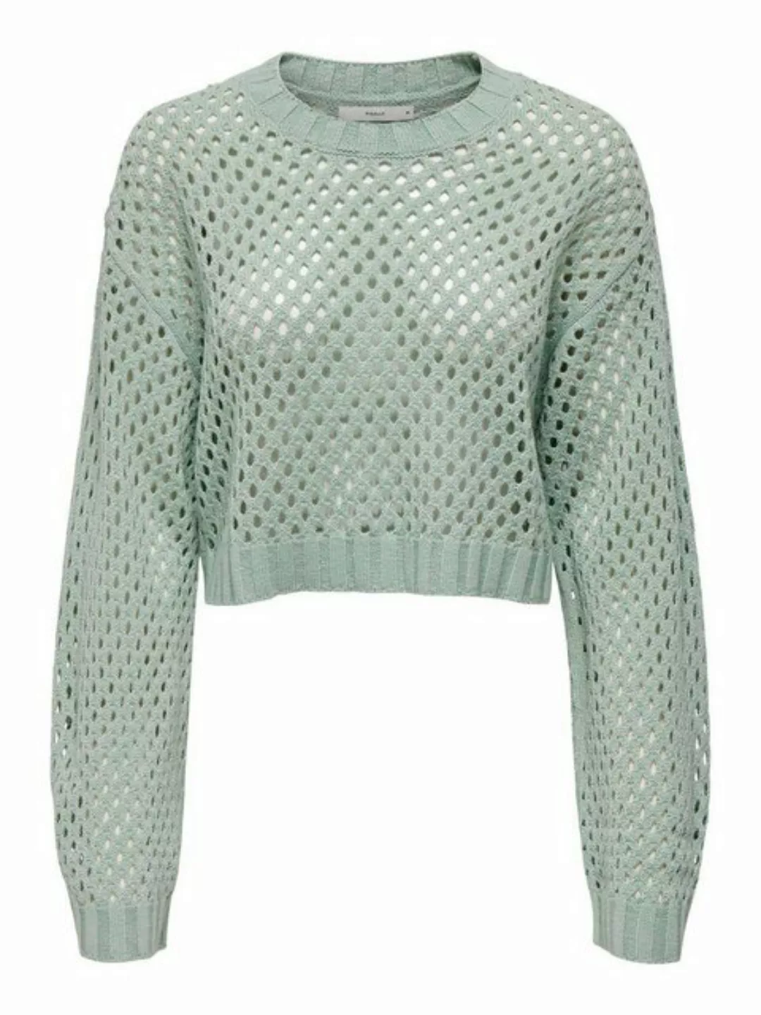 ONLY Sweatshirt ONLSMILLA SHORT PULLOVER L/S KNT NO günstig online kaufen