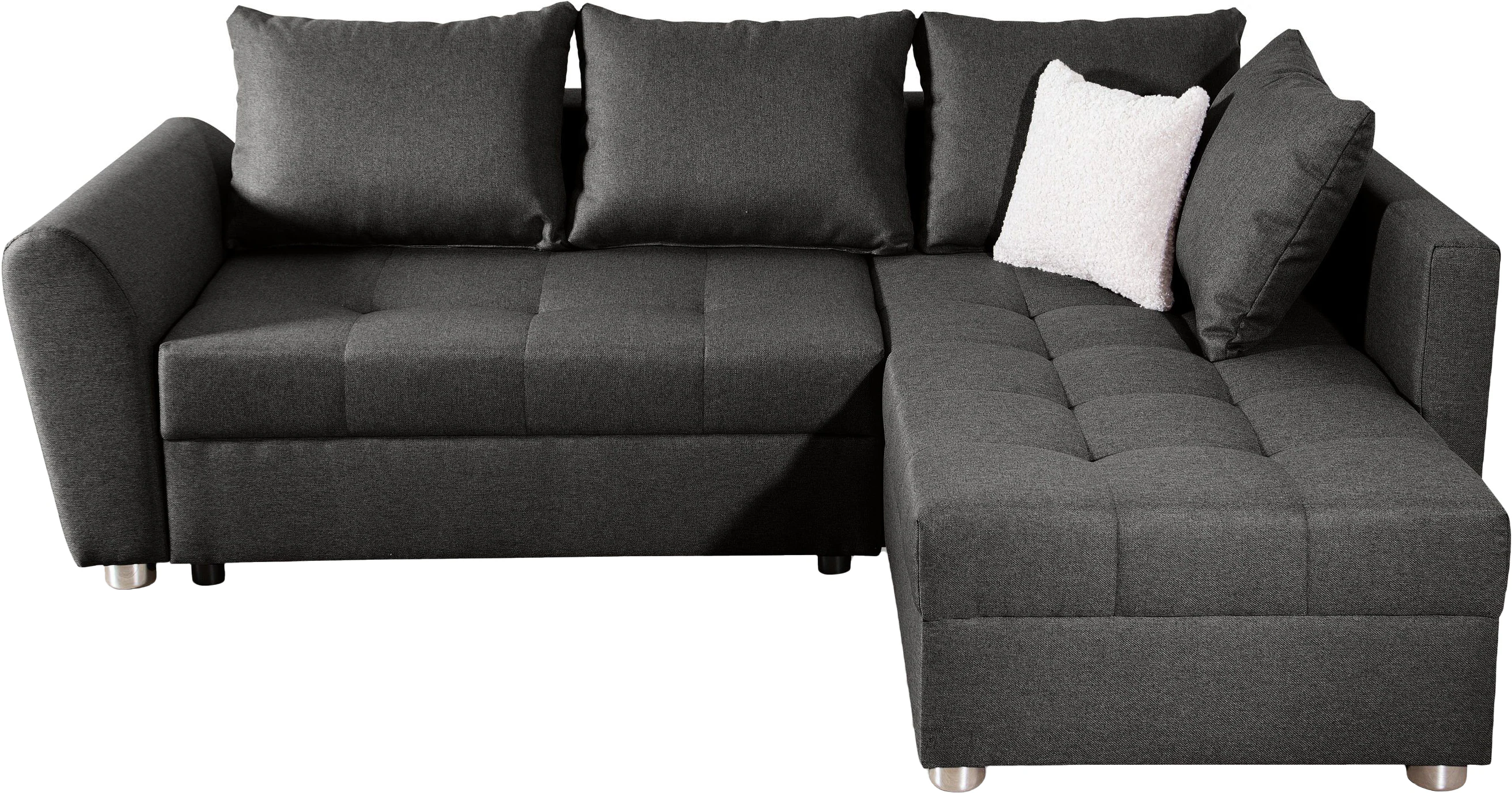 COLLECTION AB Ecksofa »Jana L-Form«, inkl. Bettfunktion,Bettkasten und Bonn günstig online kaufen
