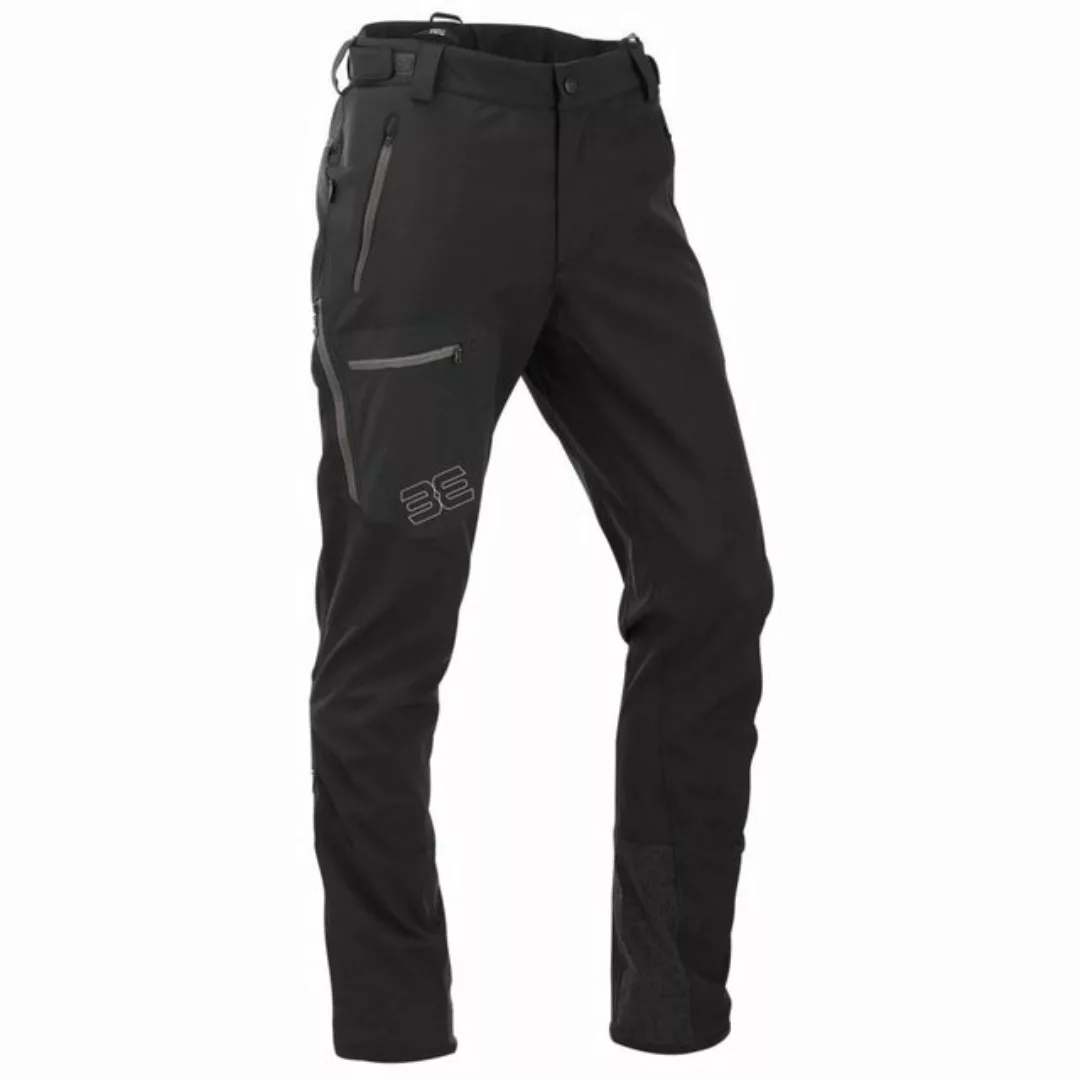 Maul Trekkinghose Seilschaft - Herren Softshellhose Touren schwarz günstig online kaufen