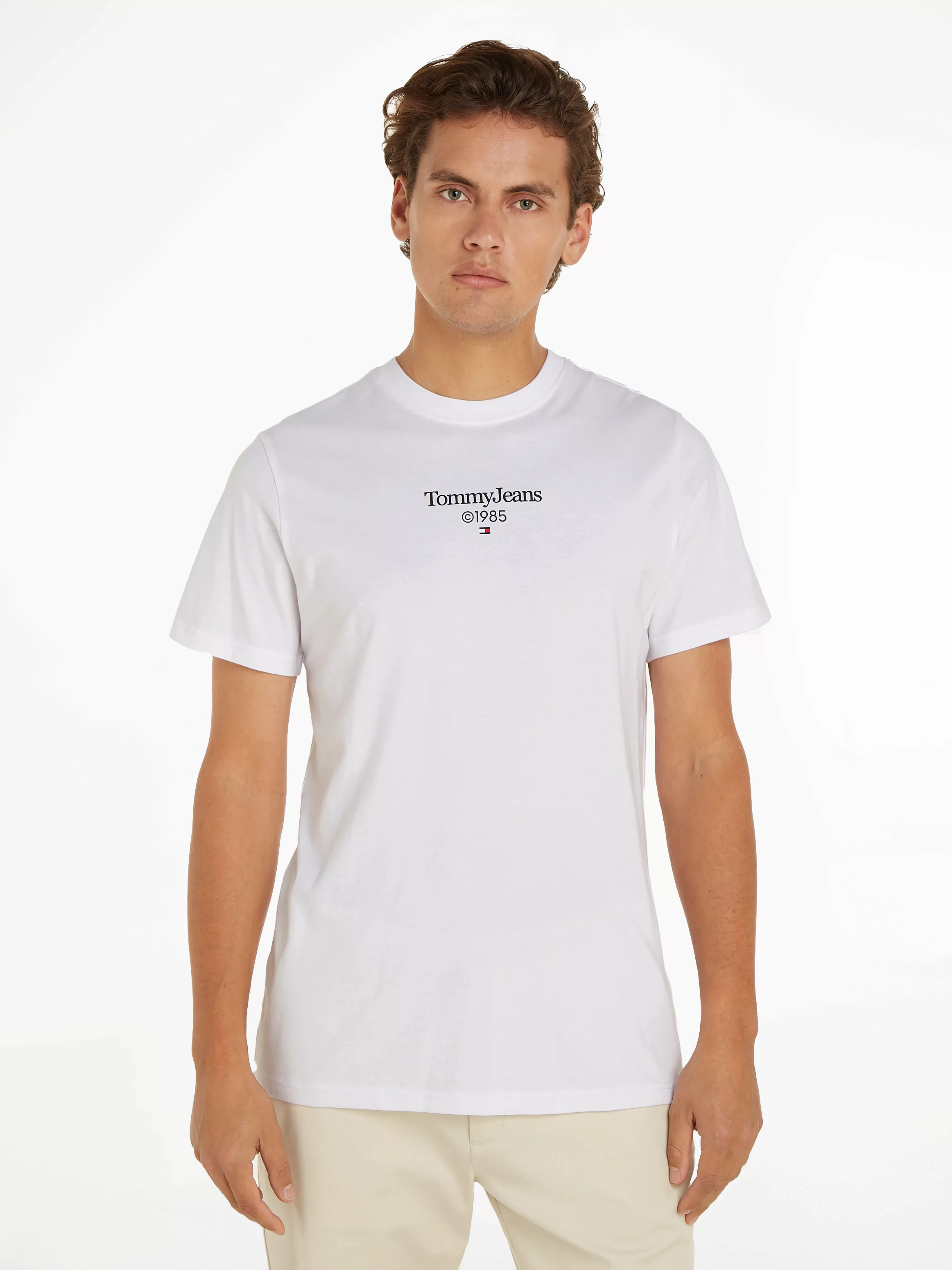 Tommy Jeans T-Shirt "TJM SLIM TJ 85 ENTRY TEE EXT" günstig online kaufen