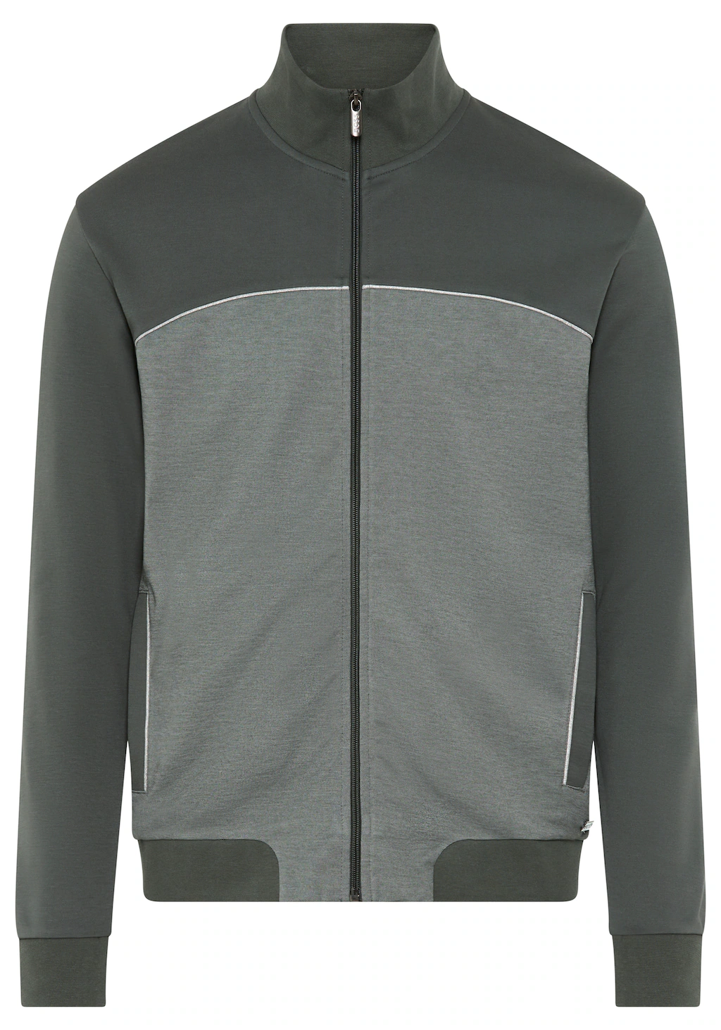 BOSS Sweatjacke "Tracksuit Jacket", Neuheit, Stehkragen günstig online kaufen