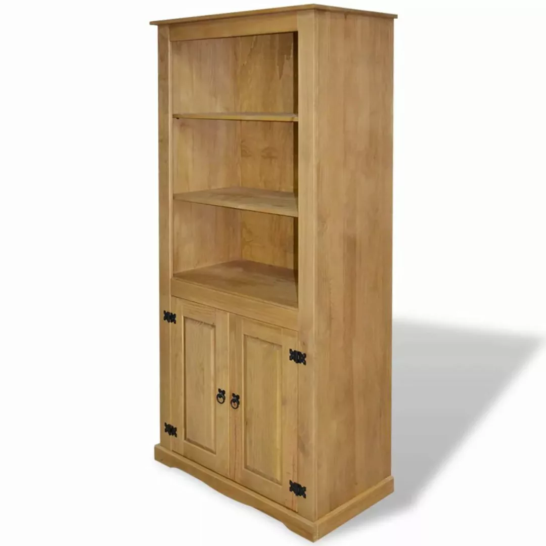 vidaXL Aktenschrank Buffetschrank Mexiko-Stil Kiefernholz 80x40x170 cm günstig online kaufen