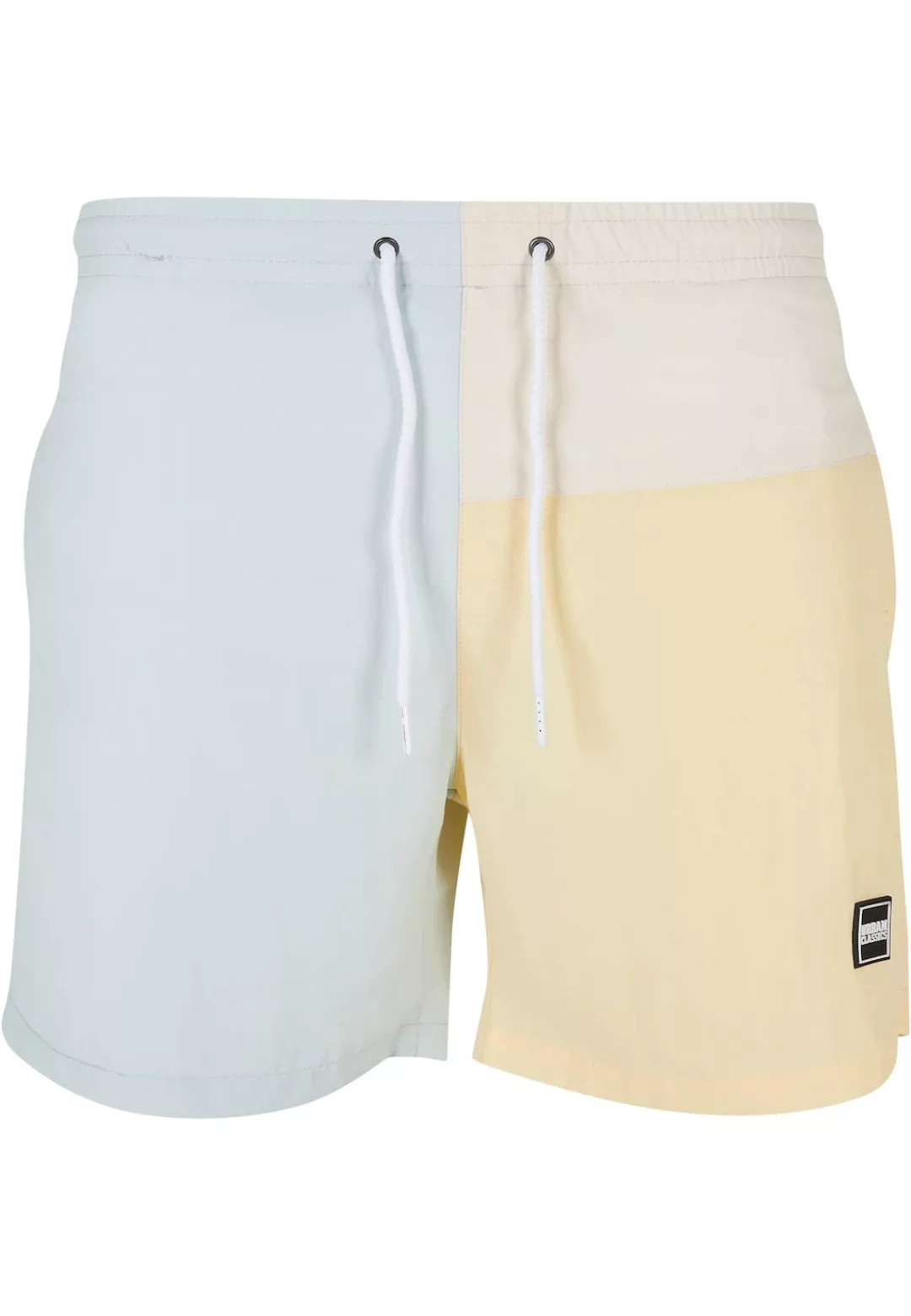 URBAN CLASSICS Badeshorts "Urban Classics Herren 3 Block Swim Shorts" günstig online kaufen