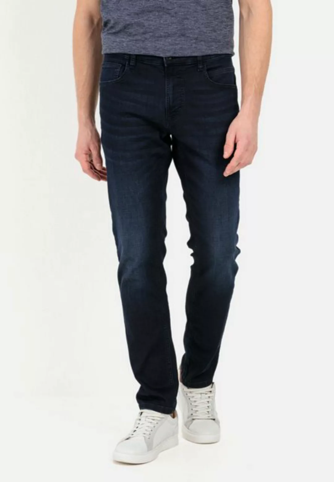 camel active 5-Pocket-Jeans mit washed Look günstig online kaufen