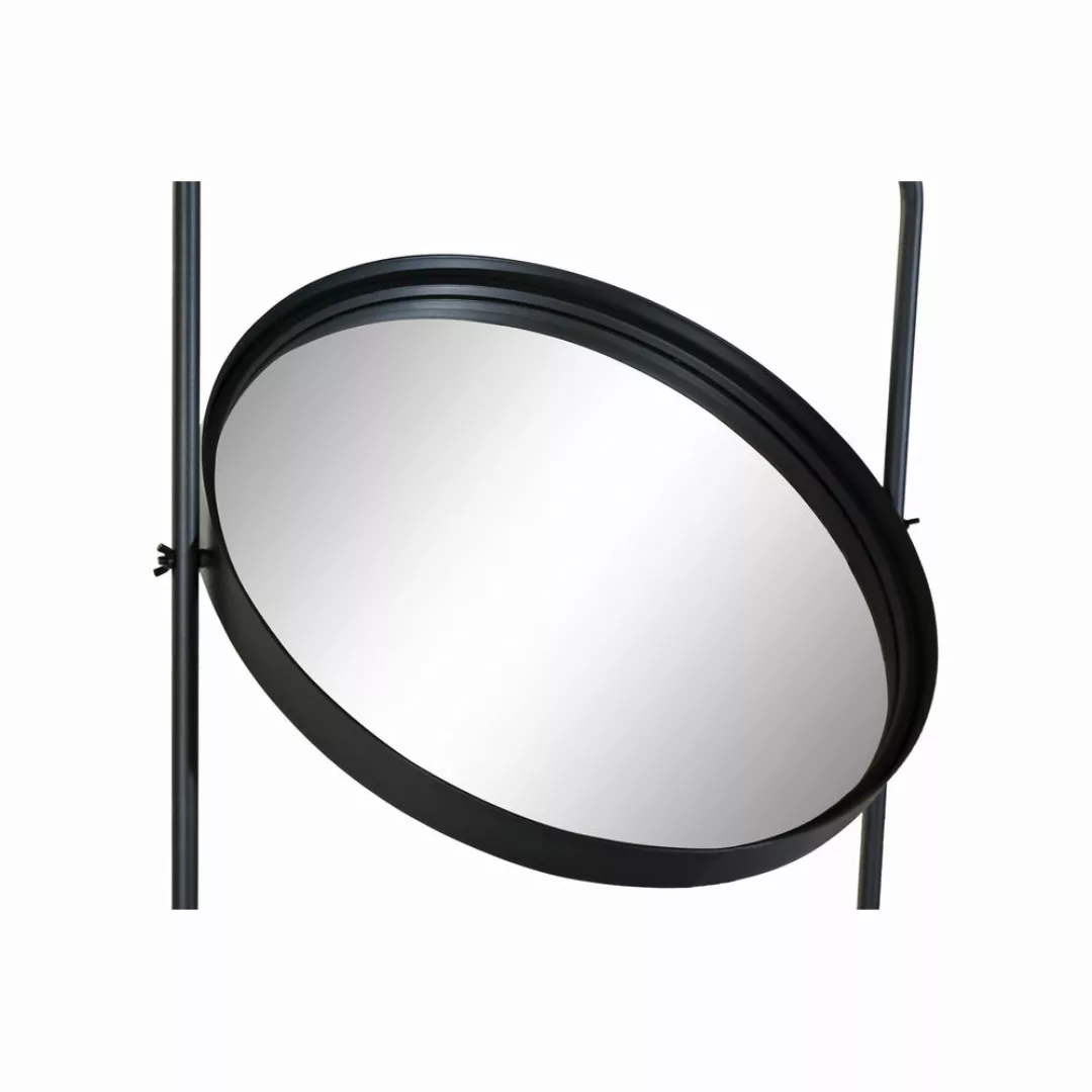 Badezimmerregal Dkd Home Decor Schwarz Metall Spiegel (55 X 20 X 120 Cm) günstig online kaufen