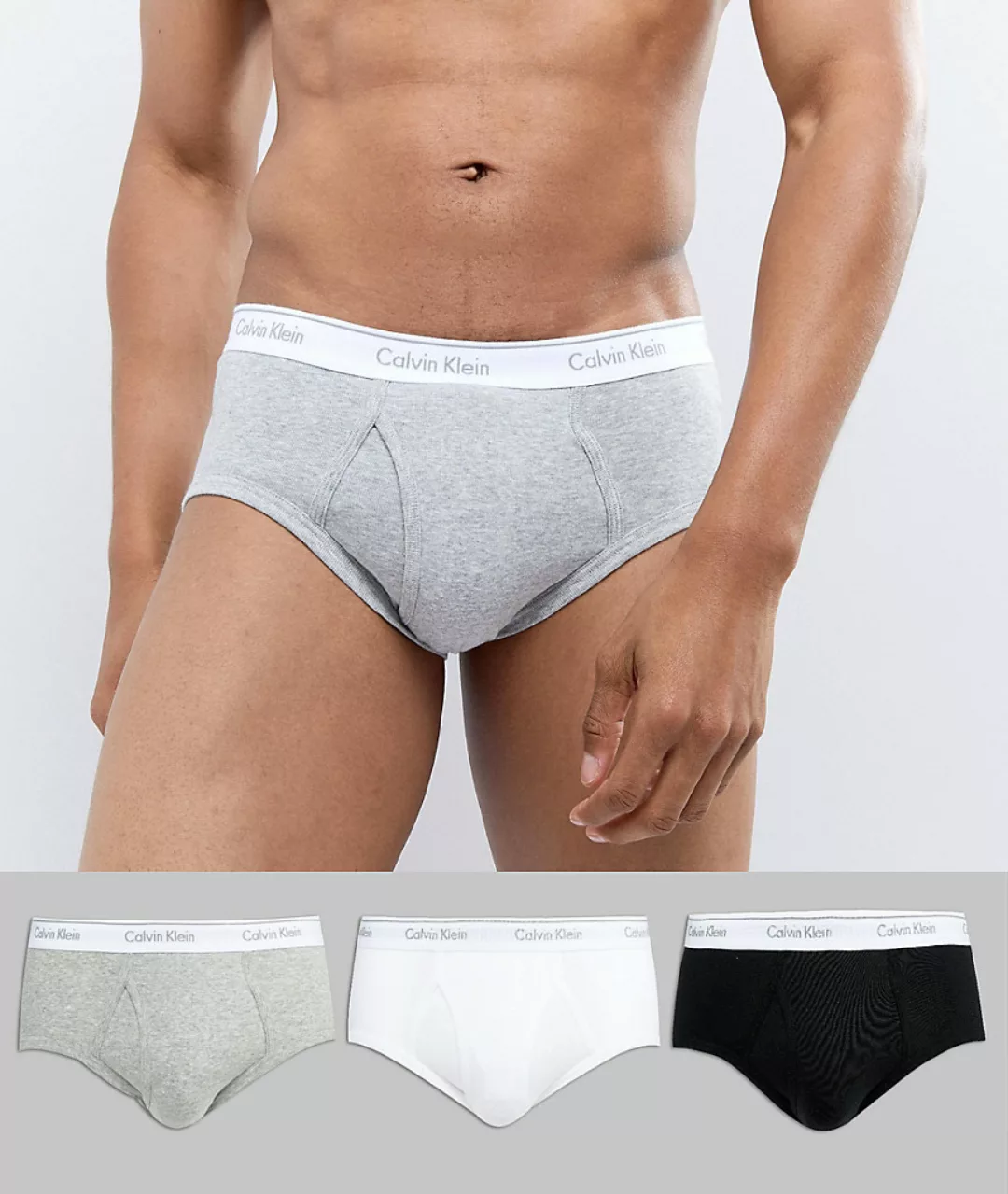 Calvin Klein Underwear Baumwolle Classics Unterhose 3 Einheiten XL Black / günstig online kaufen