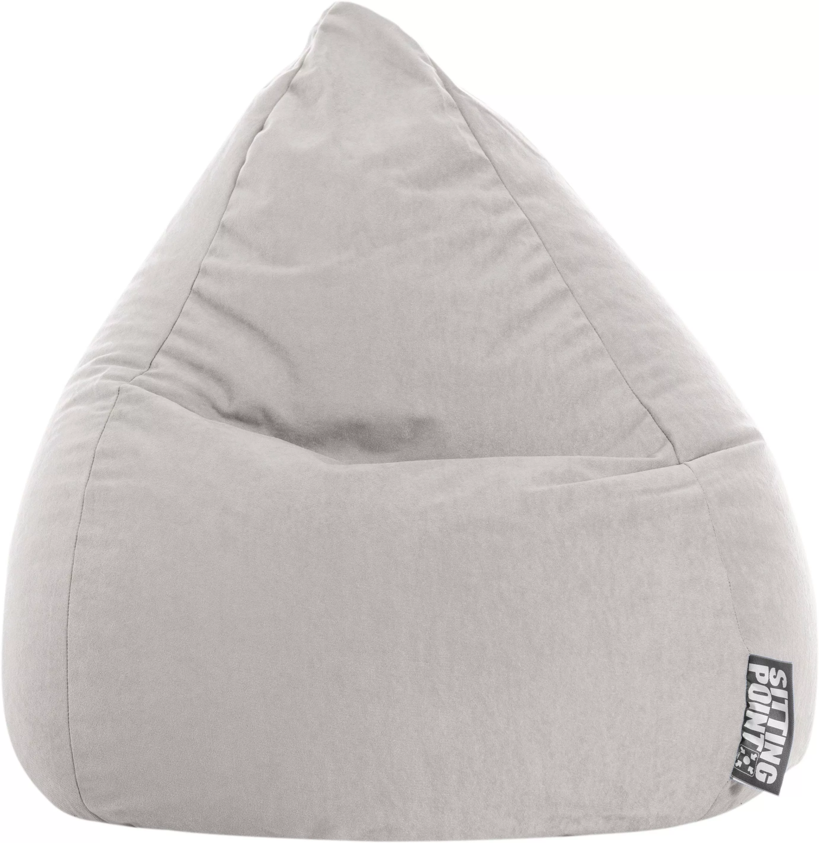 Sitting Point Sitzsack BeanBag Easy 120 l Grau günstig online kaufen