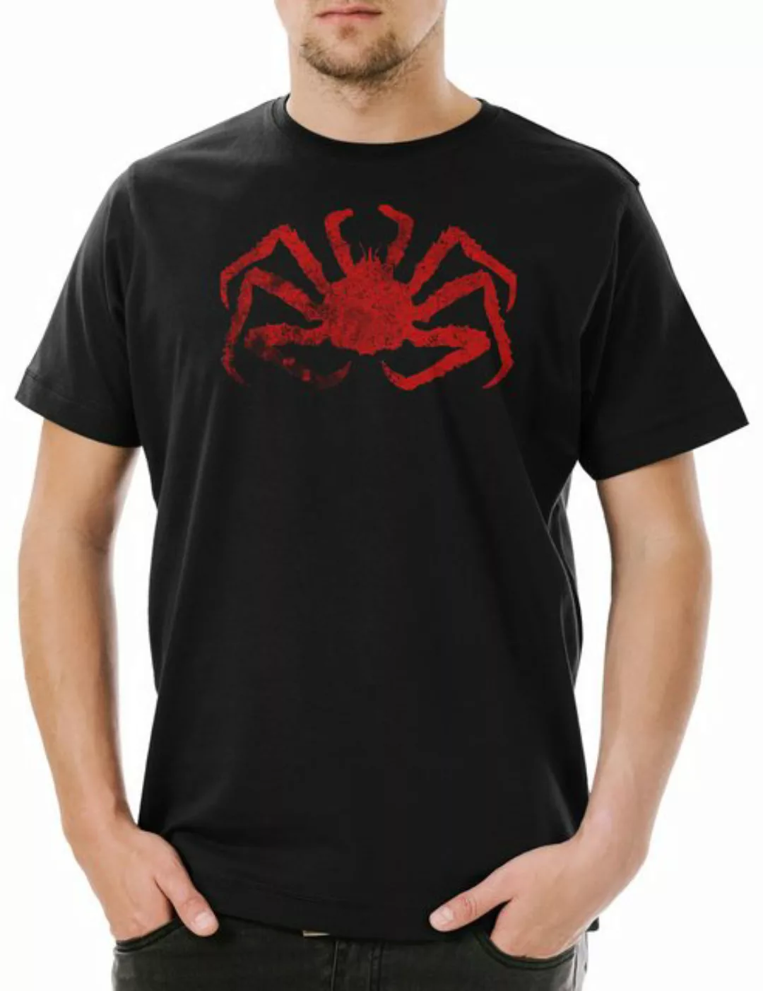 Urban Backwoods Print-Shirt King Crab Herren T-Shirt Königskrabbe Krabbe Kr günstig online kaufen