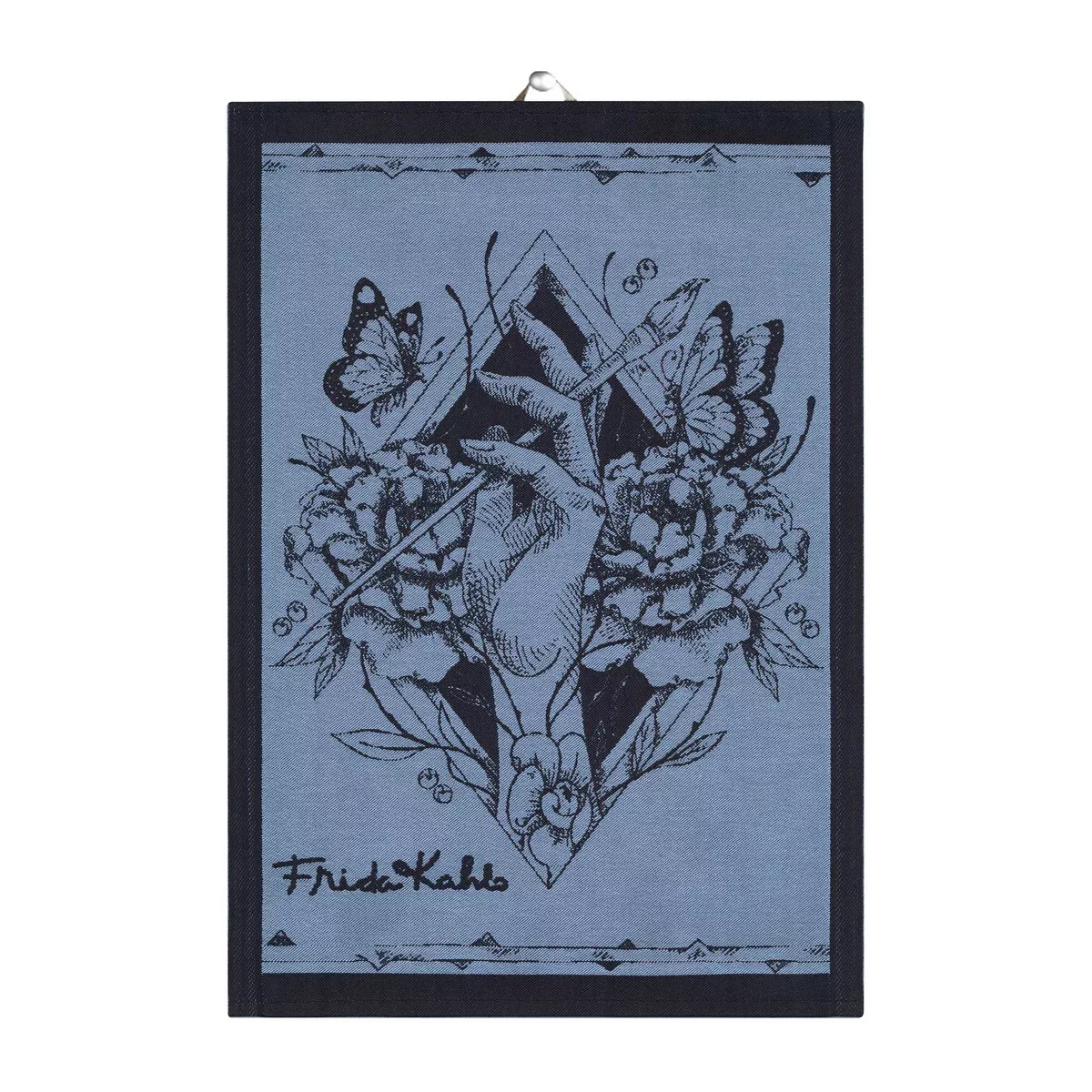 Frida Kahlo Amor Al Arte Geschirrtuch 35 x 50cm Schwarz günstig online kaufen