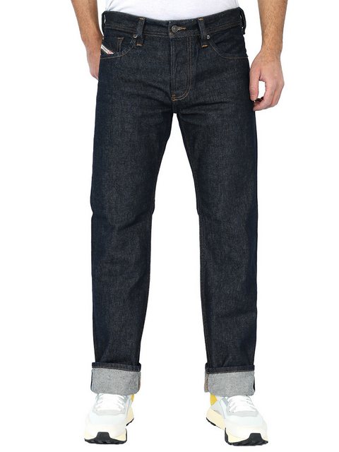 Diesel Straight-Jeans Rinsed Wash Regular - Larkee-X R09HP günstig online kaufen