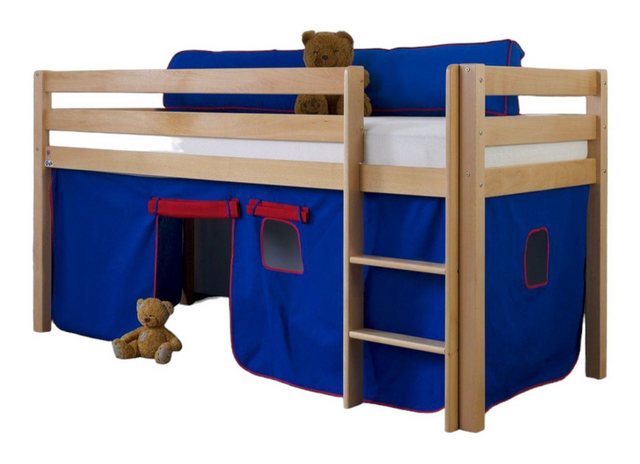 58 aufm Kessel Bettgestell Hochbett Gana 208x103x113 Kinderbett Massivholz günstig online kaufen