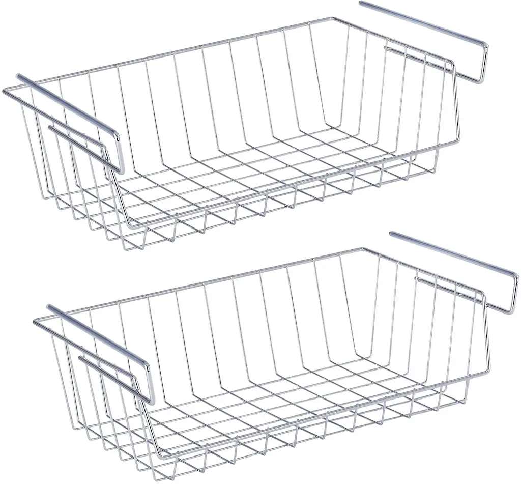 WENKO Einhängekorb, (Set, 2 St.), Metall, zum Einhängen in Regal oder Schra günstig online kaufen