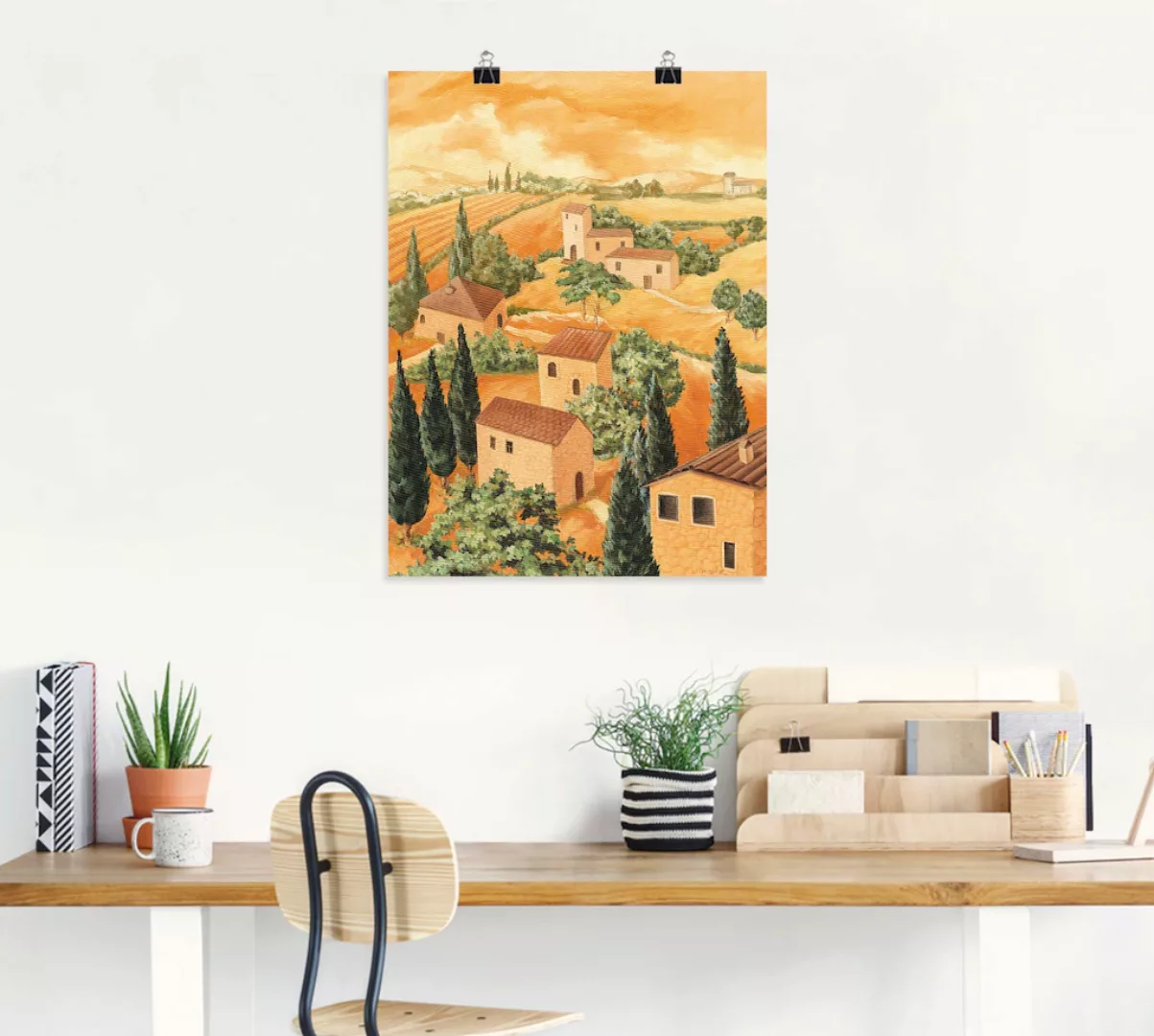 Artland Wandbild "Landschaft Italien", Europa, (1 St.) günstig online kaufen