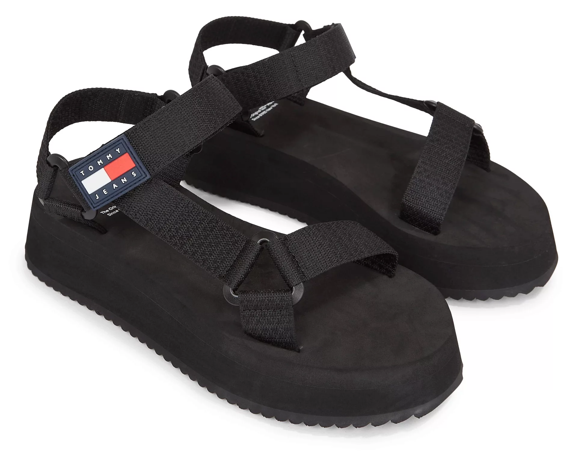 Tommy Jeans Sandale "TJW EVA SANDAL", Sommerschuh, Sandalette, Plateauabsat günstig online kaufen
